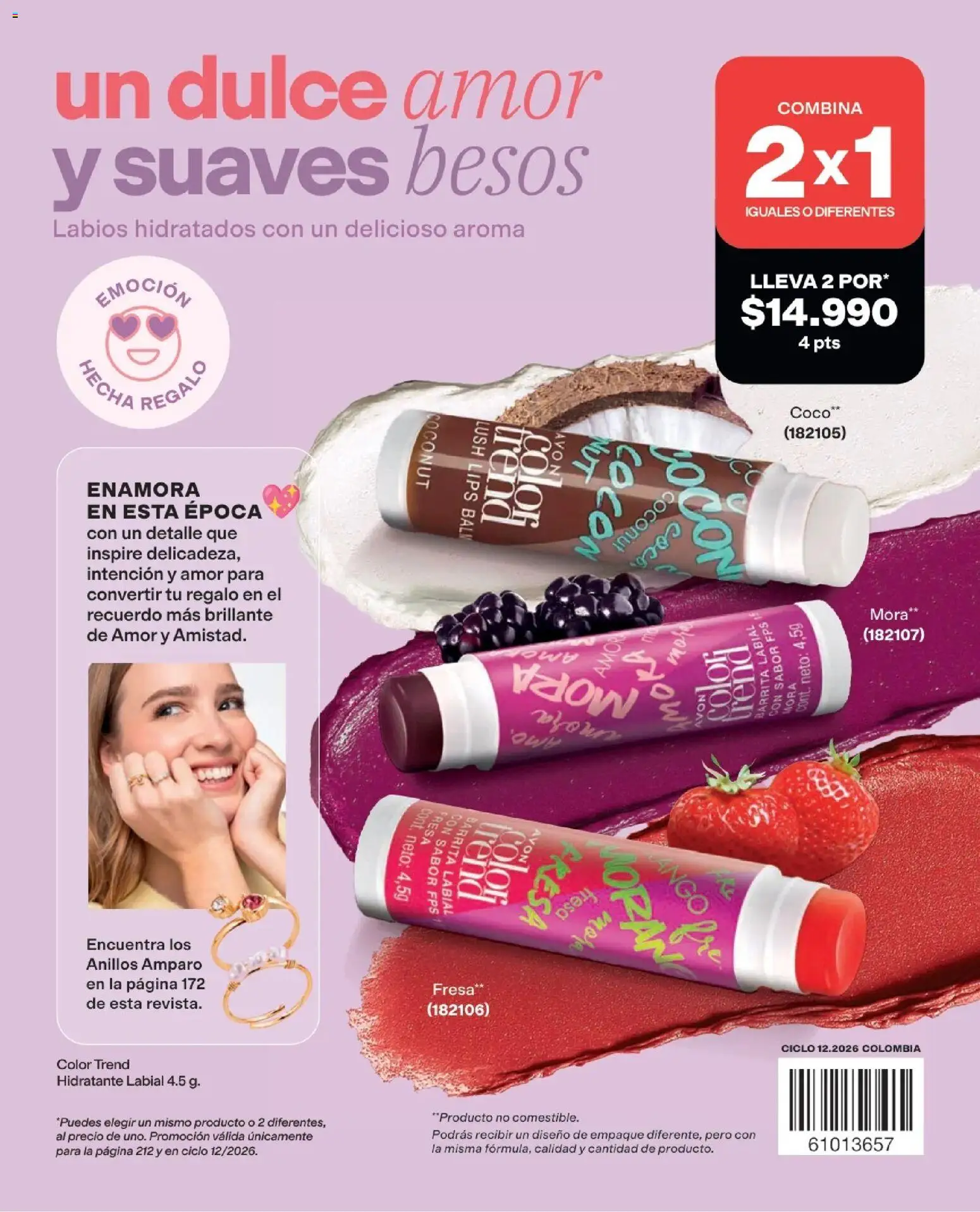 Avon revista - valida desde el 29/07/2026 | Página: 235 | Productos: Fresa, Mango, Coco, Mora
