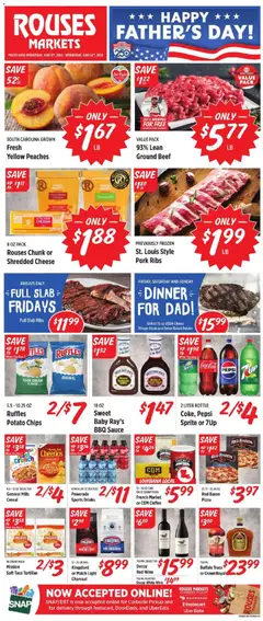 Preview of Rouses weekly ads valid from 17.06.2026