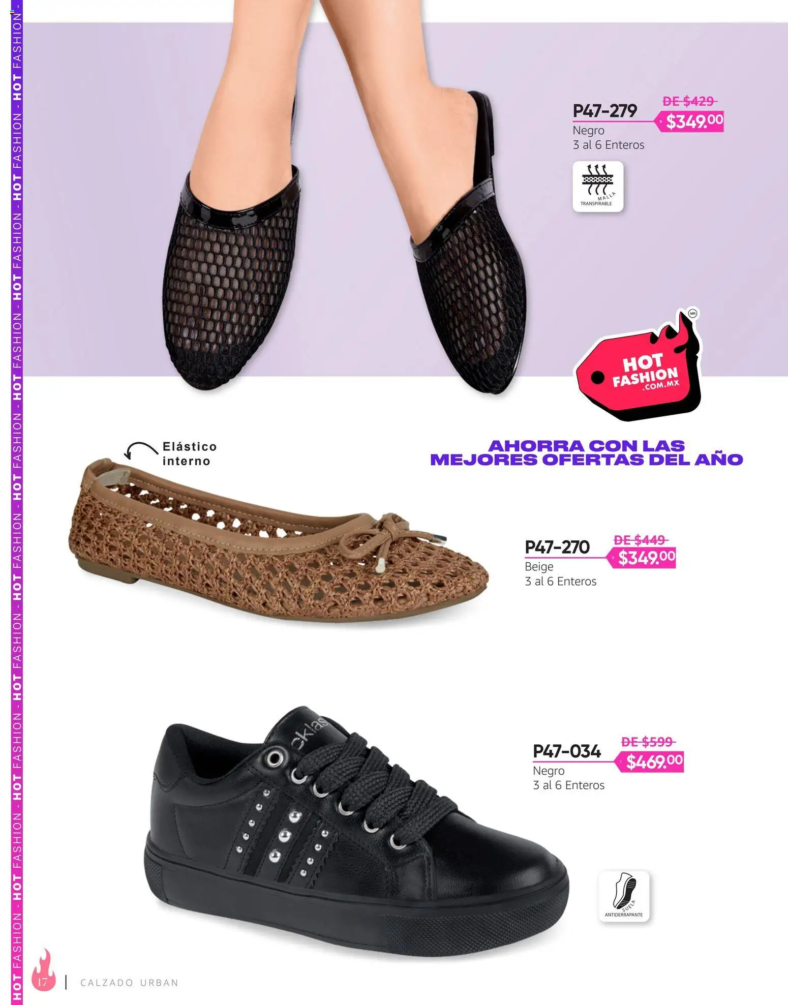 Nuevas ofertas de Cklass válidas en toda la República Mexicana desde el 03/08/2026. ¡Encuentra las mejores ofertas en Cklass catálogo Hot Fashion Calzado! | Página: 18