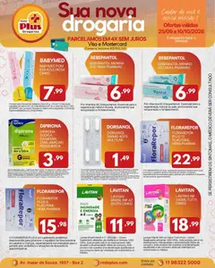 Rede Plus Supermercados ofertas Drogaria - Pré-Visualização do folheto da loja Rede Plus Supermercados, válido de 25/09/2026
