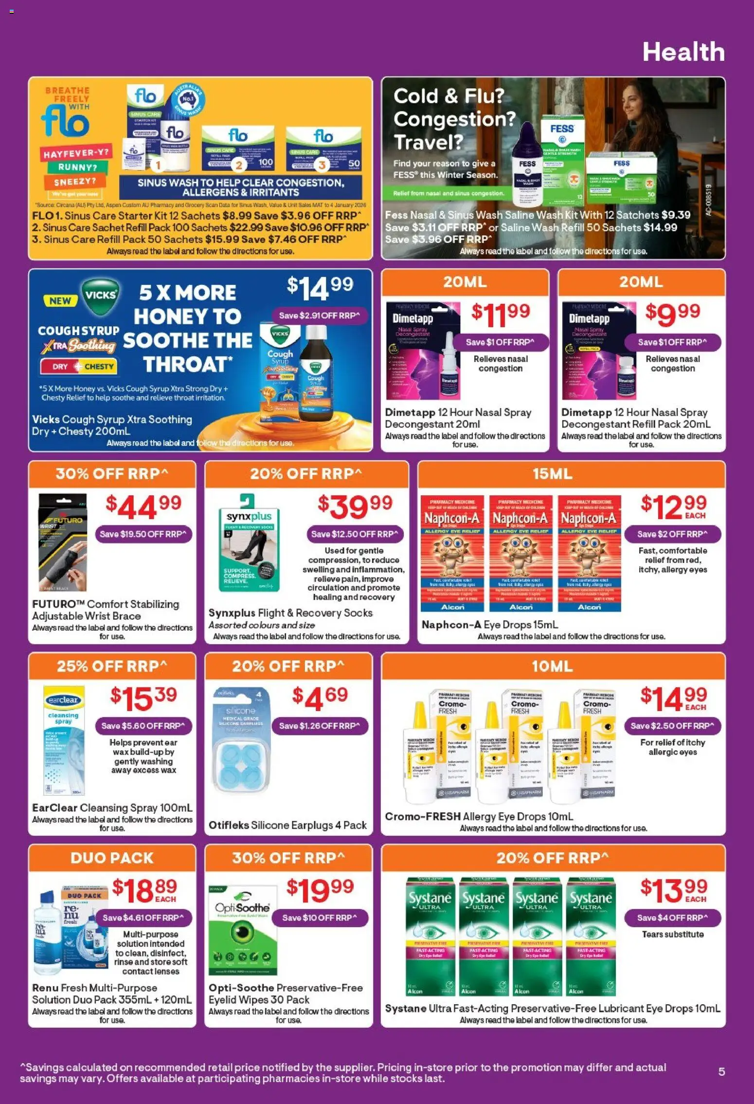 Discount Drug Stores catalogue - valid from 14/09/2026 | Page: 6 | Products: Honey, Lubricant, Multipurpose, Sinus