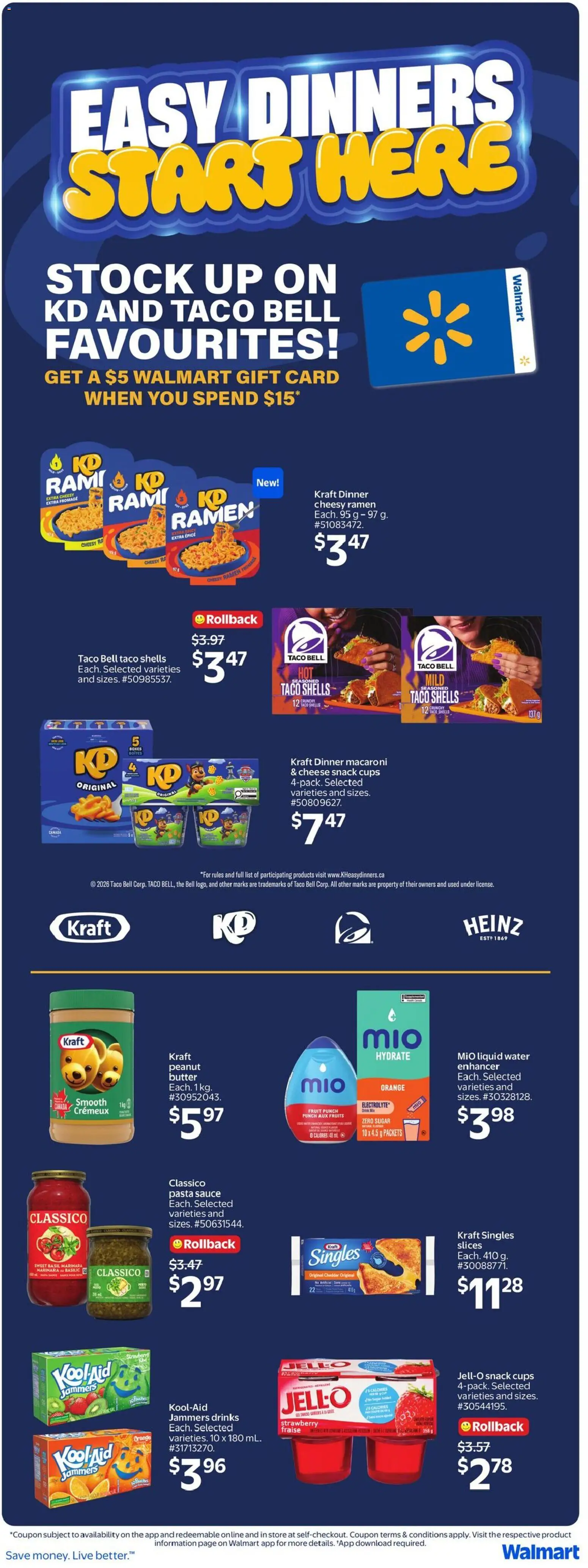 Walmart flyer valid from Aug 27, 2026 | Page: 34