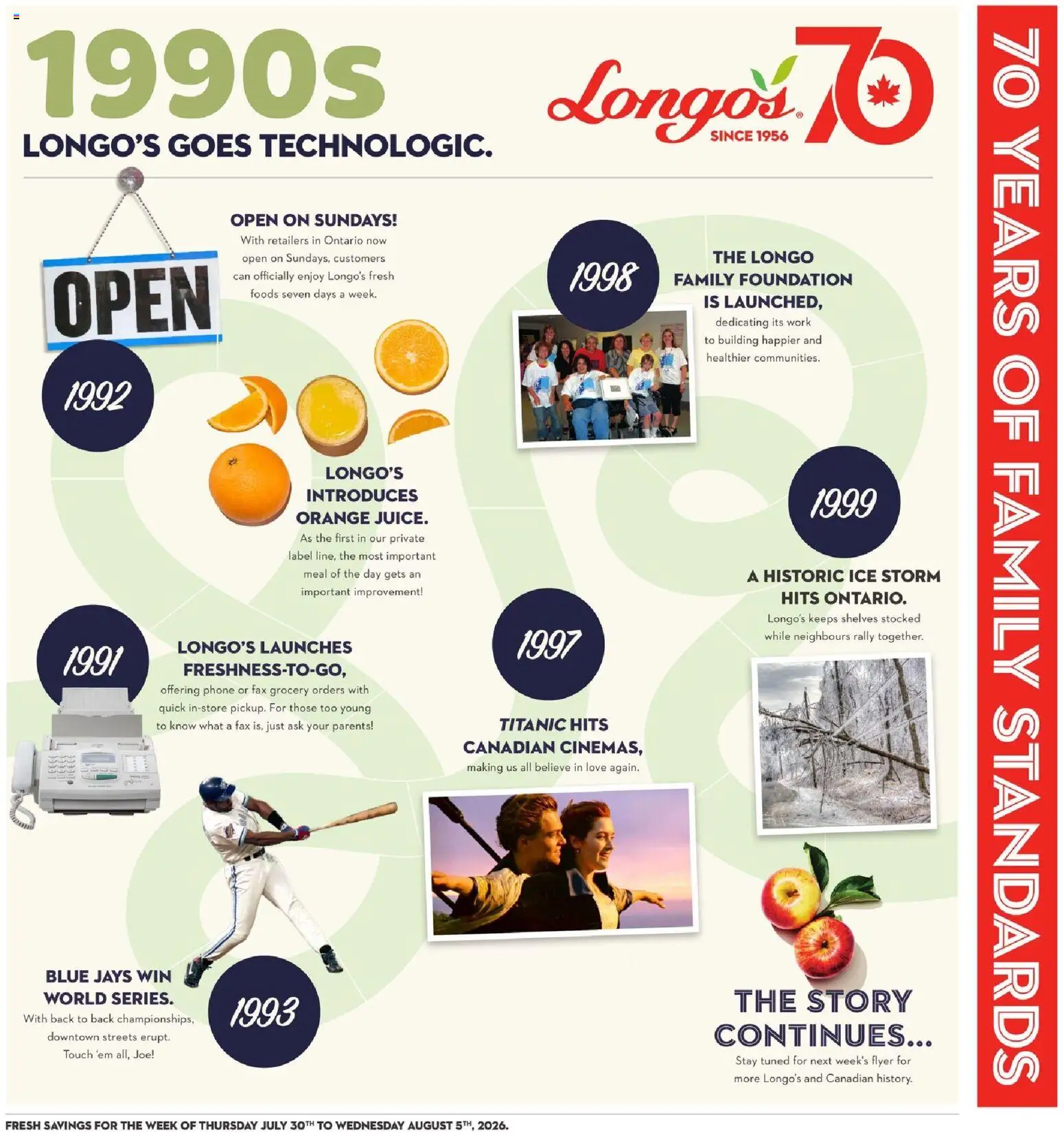 Longo's flyer valid from Jul 30, 2026 | Page: 8