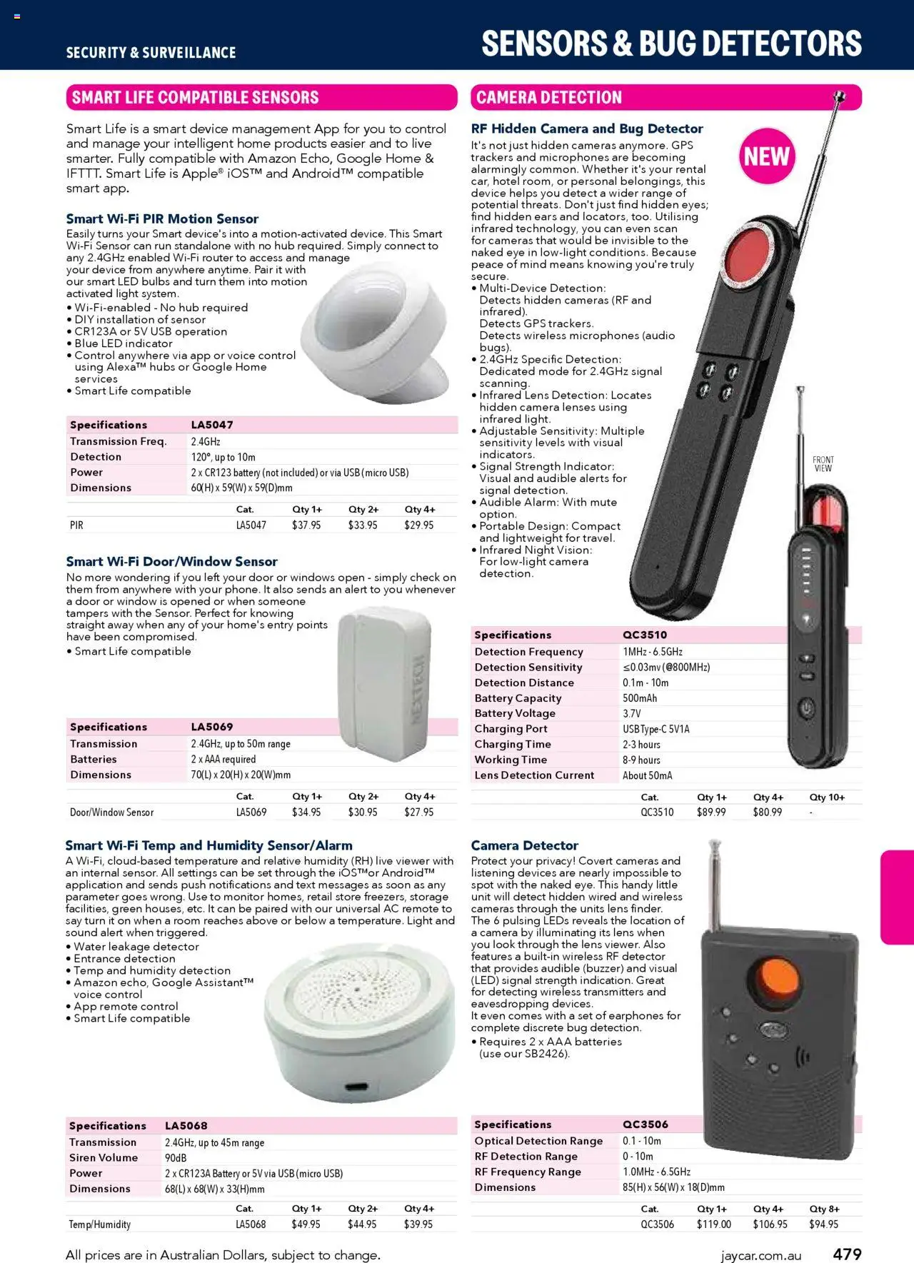 Jaycar catalogue - valid from 09/07/2025 | Page: 479 | Products: Battery, Batteries, Usb, Portable