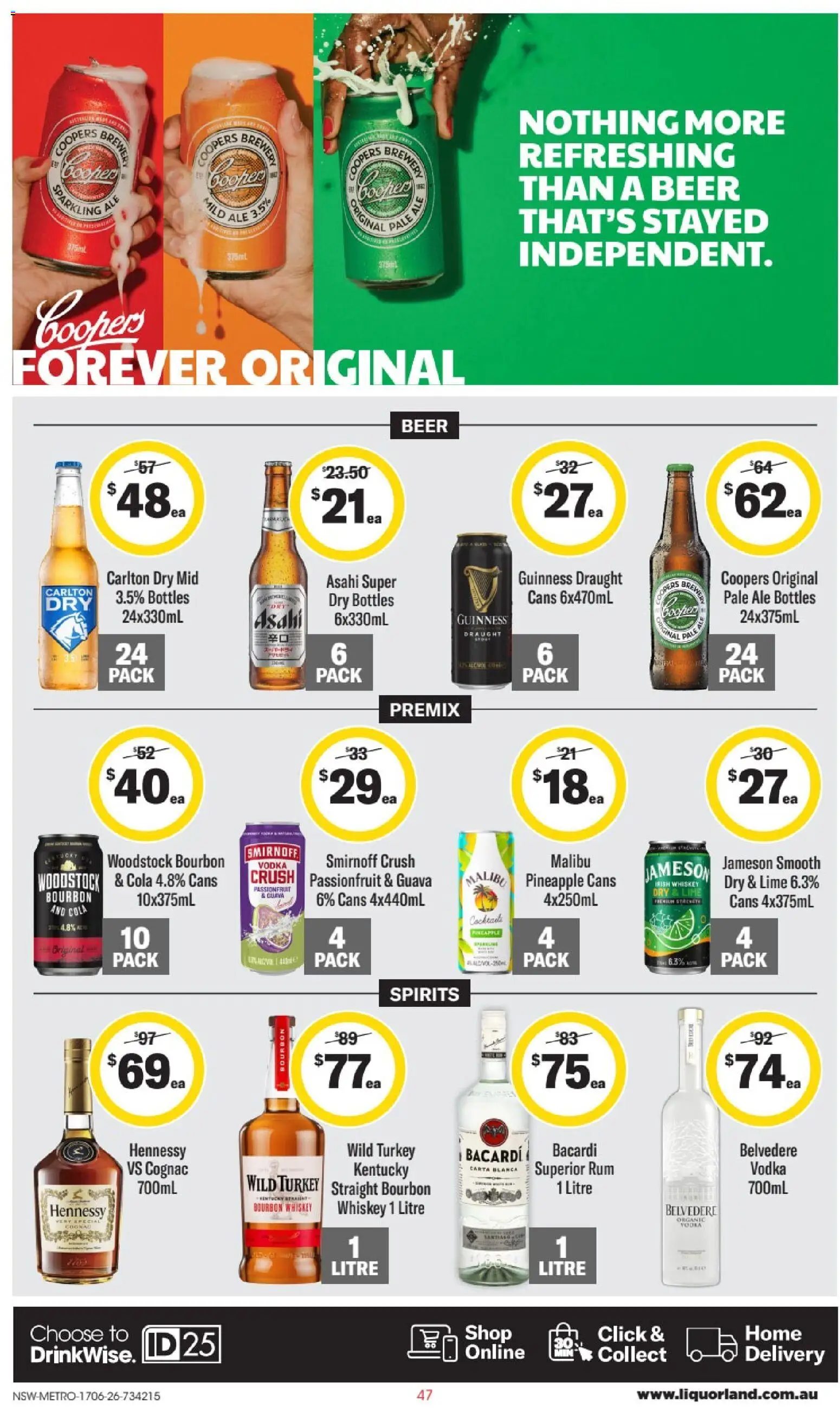Liquorland catalogue - valid from 17.06.2026 | Page: 2 | Products: Beer, Pineapple, Rum, Turkey