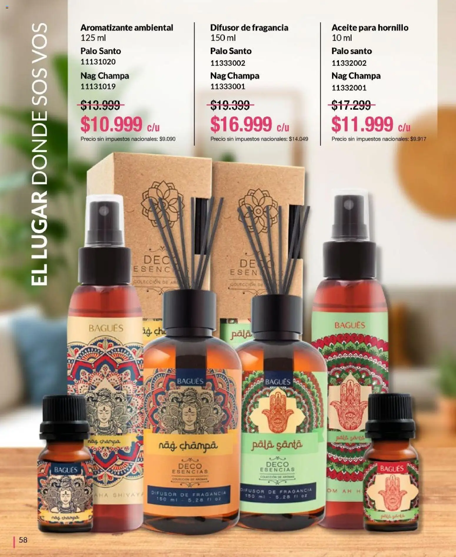 Bagués - Catálogo │ válido desde el 01.06.2026 | Página: 58 | Productos: Fragancia, Aceite, Esencias