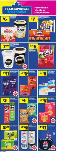 Preview of Atlantic Superstore weekly flyer / circulaire from shop Atlantic Superstore valid from Jul 2, 2026 | Page: 12 | Products: Tea, Sour cream, Chips, Pizza