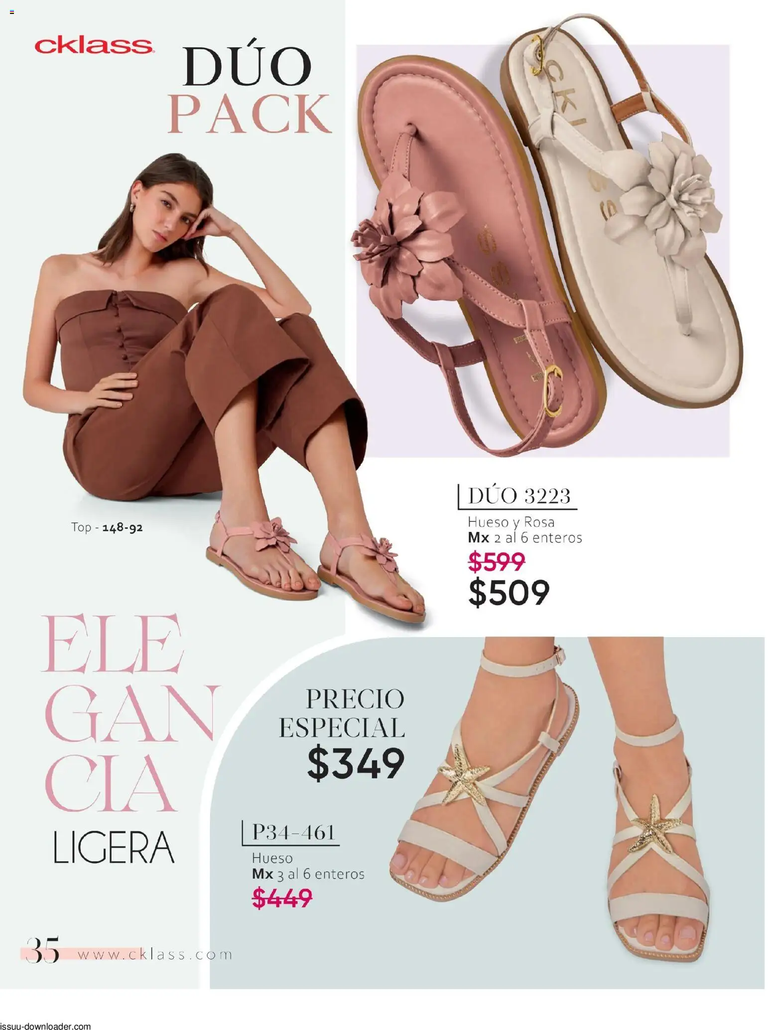 Nuevas ofertas de Cklass válidas en toda la República Mexicana desde el 26/01/2026. ¡Encuentra las mejores ofertas en Cklass catálogo Especial Calzado! | Página: 36 | Productos: Top