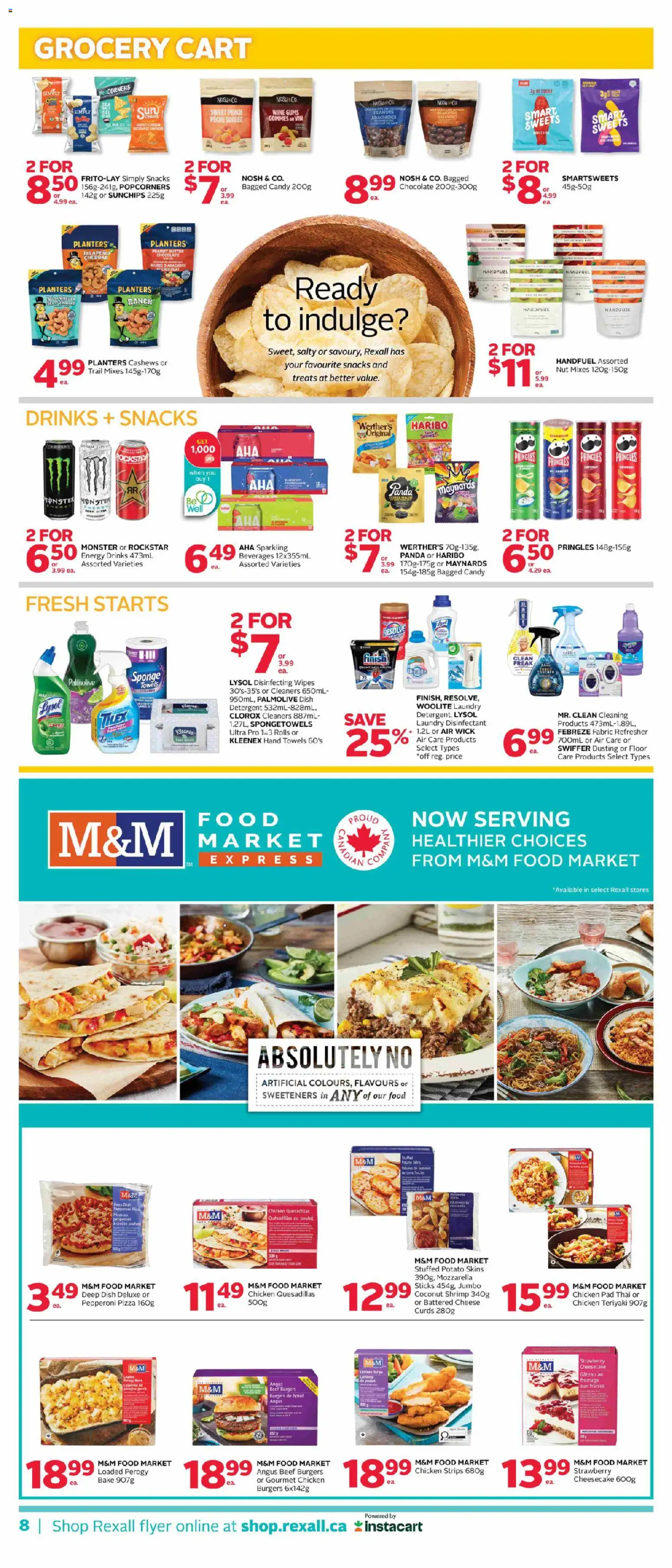 Rexall flyer valid from Aug 14, 2026 | Page: 19 | Products: Coconut, Shrimp, Detergent, Chicken