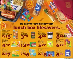 Preview of Hannaford weekly ads valid from 08/23/2026 | Page: 16 | Products: Corn, Box, Wine, Snacks
