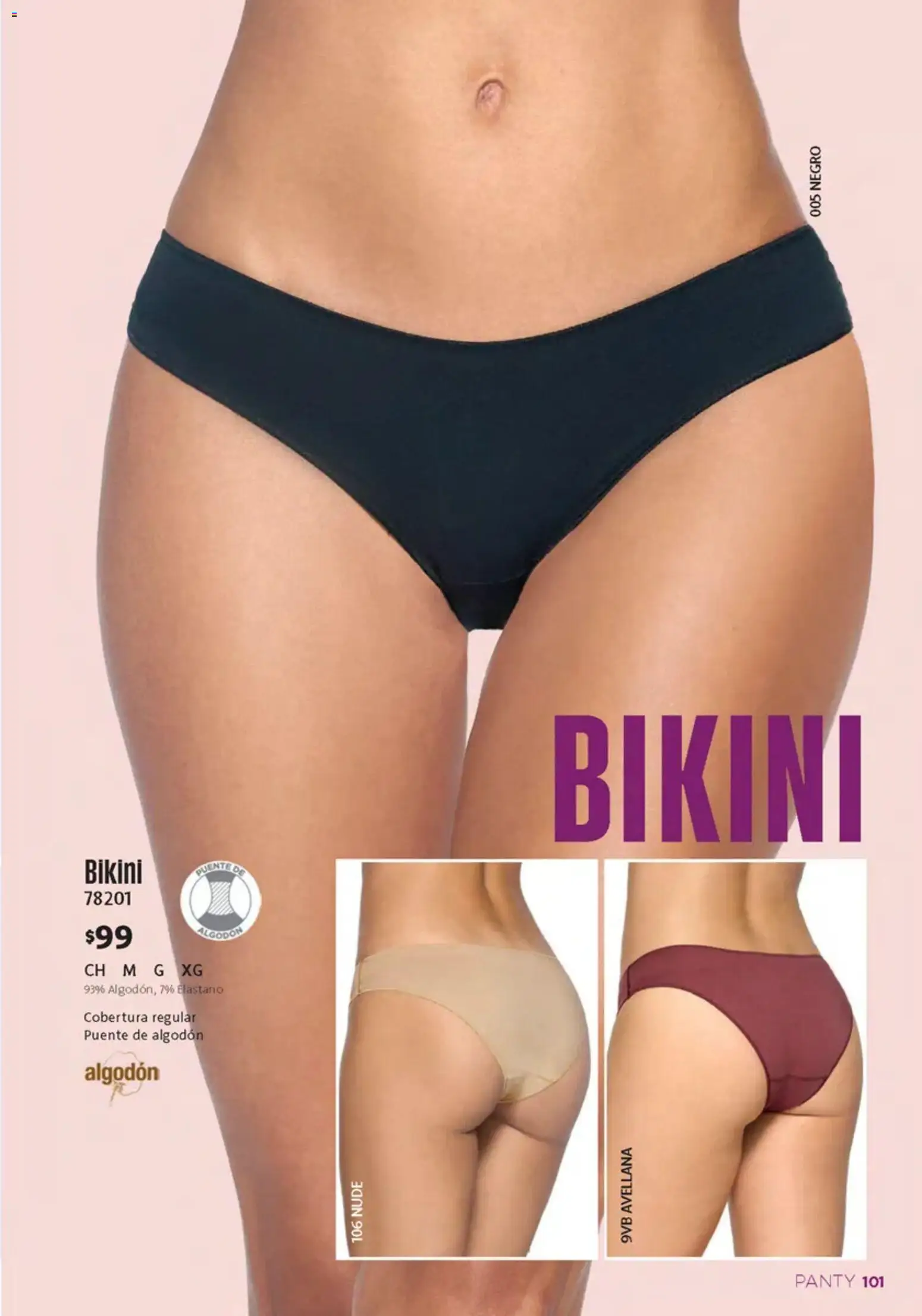 Nuevas ofertas de Ilusión válidas en toda la República Mexicana desde el 01/10/2026. ¡Encuentra las mejores ofertas en Ilusión catálogo Invierno! | Página: 103 | Productos: Algodón, Bikini