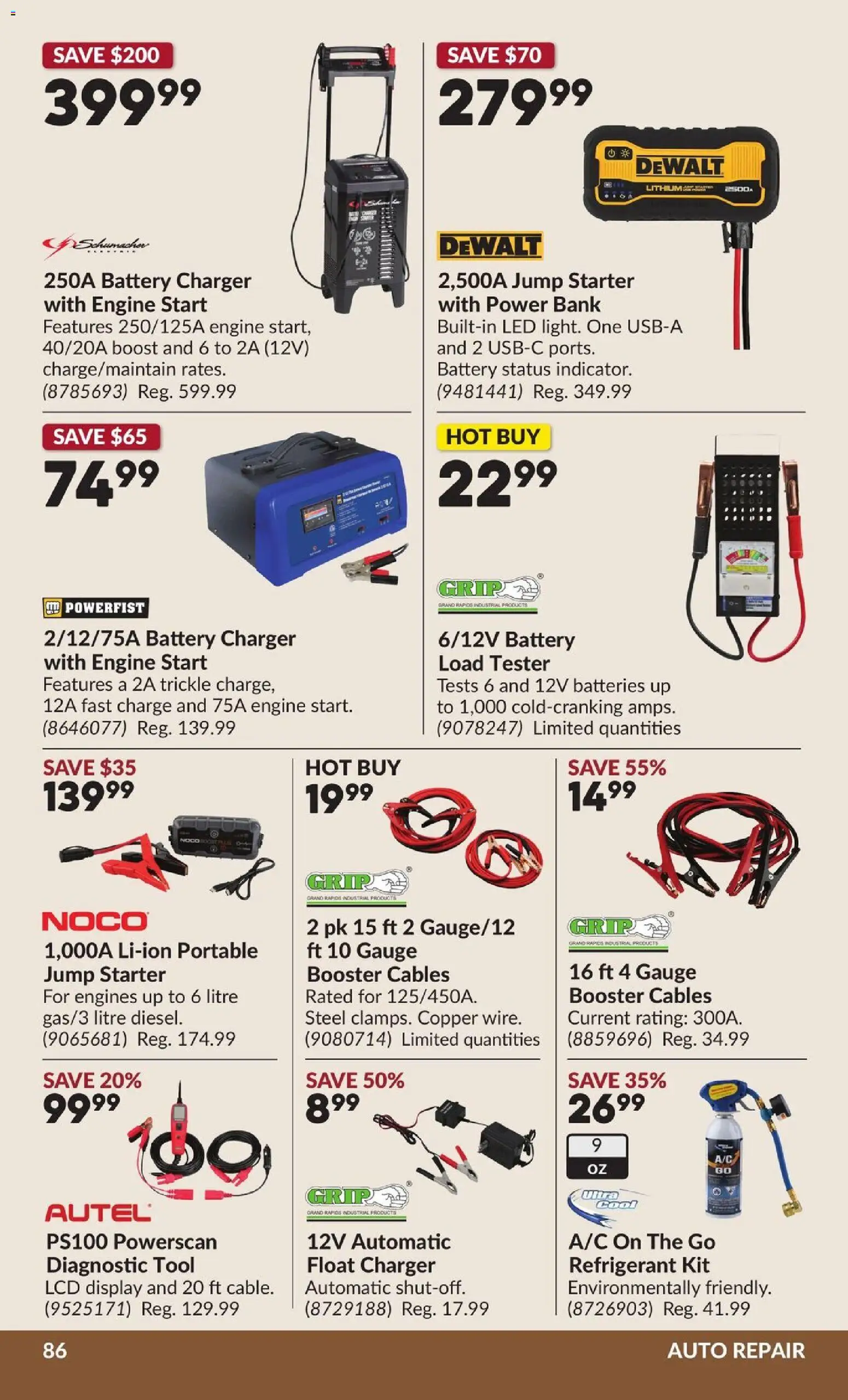 Princess Auto flyer valid from Sep 22, 2026 | Page: 91