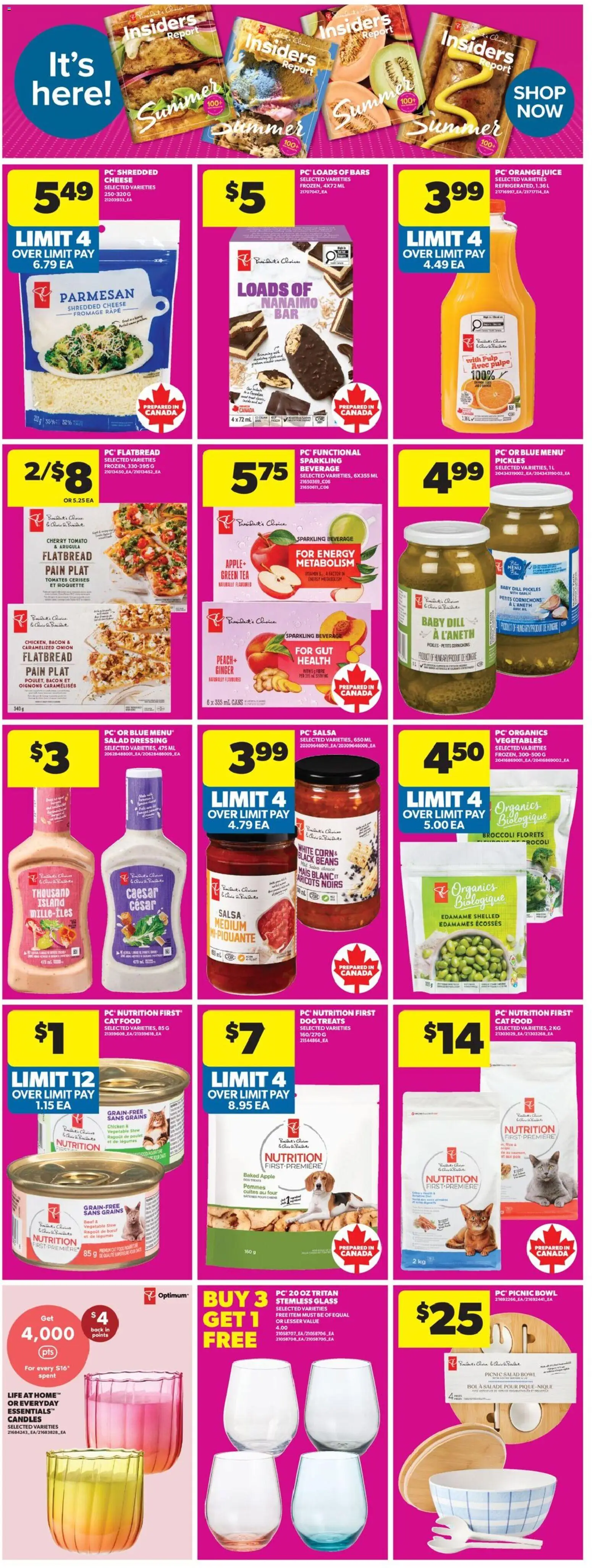 Real Canadian Superstore flyer valid from 28.05.2026 | Page: 11 | Products: Rice, Tea, Salad, Cheese