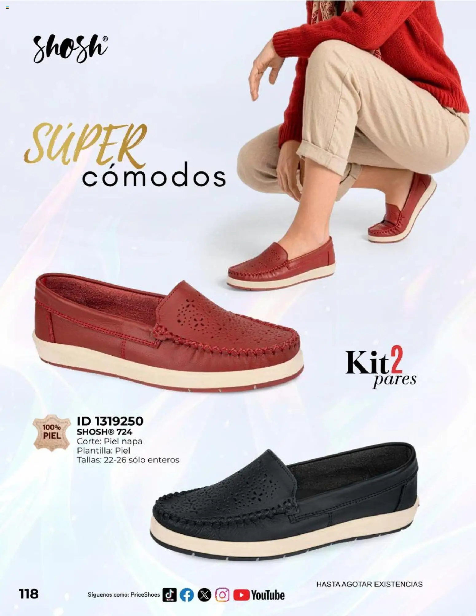 Nuevas ofertas de Price Shoes válidas en toda la República Mexicana desde el 09.05.2026. ¡Encuentra las mejores ofertas en Price Shoes catálogo Exclusivos! | Página: 118