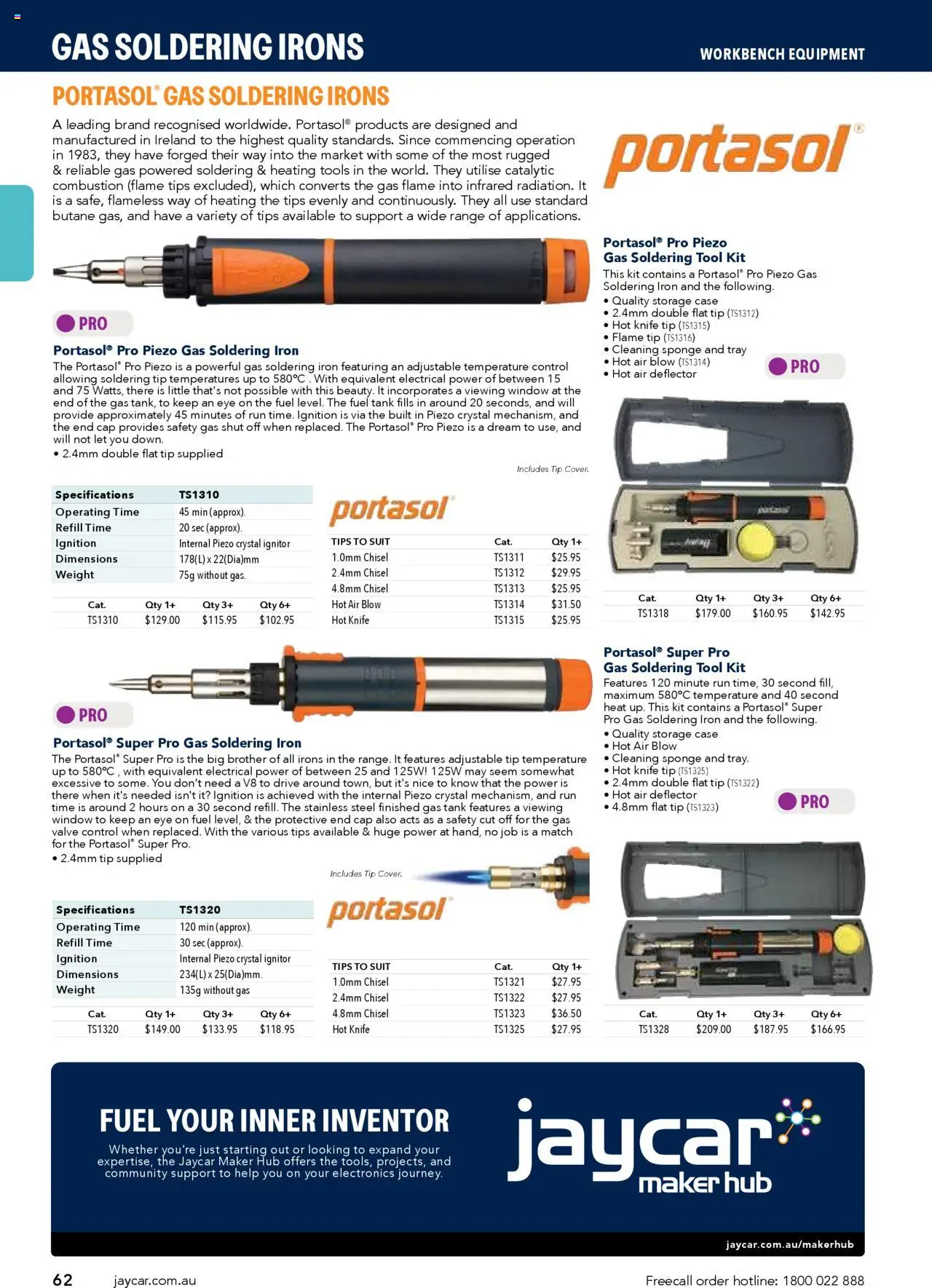 Jaycar catalogue - valid from 09/07/2025 | Page: 62 | Products: Window, Cap, Case, Tools
