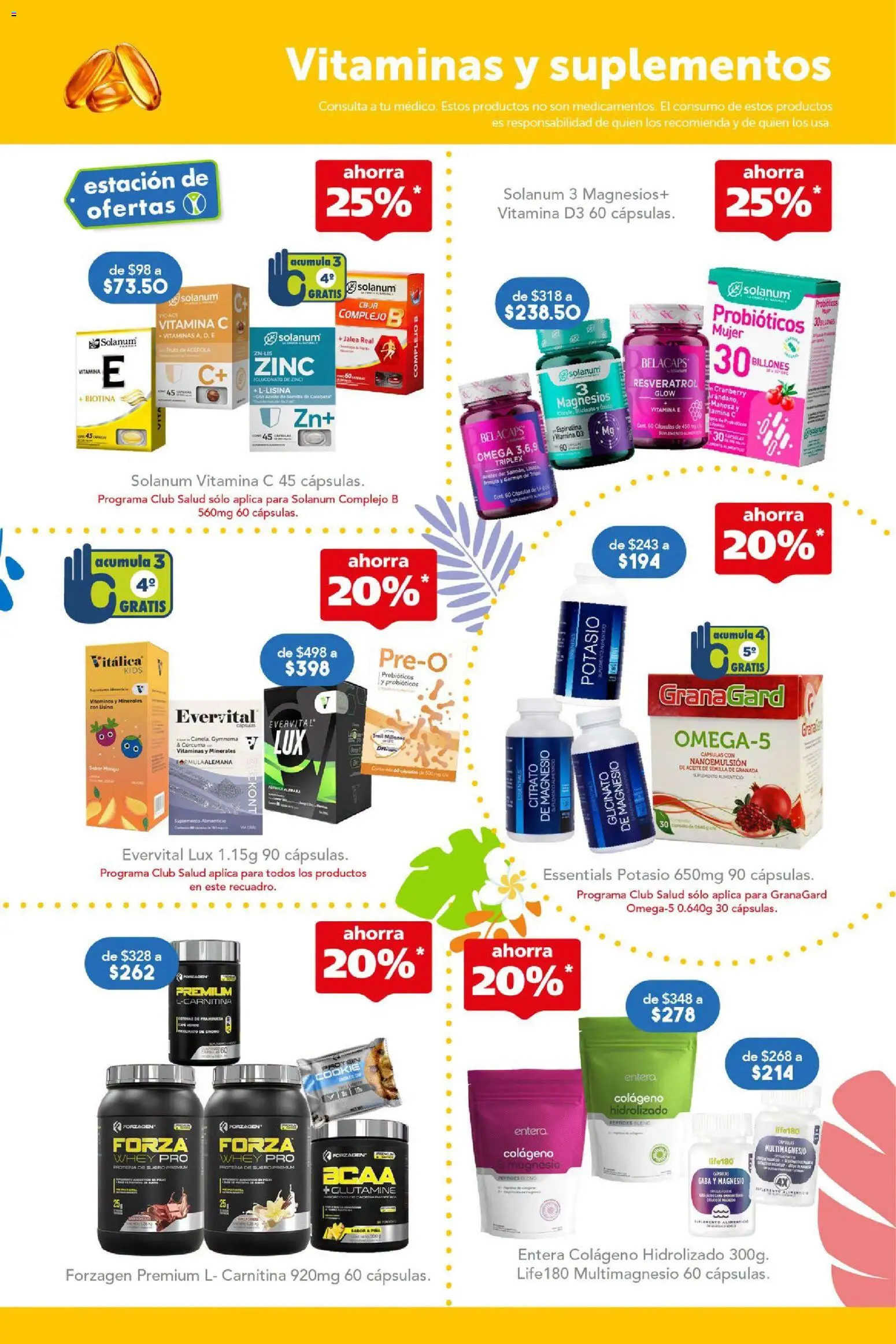 Nuevas ofertas de Farmacia San Pablo válidas en toda la República Mexicana desde el 12/07/2026. ¡Encuentra las mejores ofertas en Farmacia San Pablo catálogo! | Página: 6 | Productos: Mango, Aceite, Vitaminas, Cúrcuma