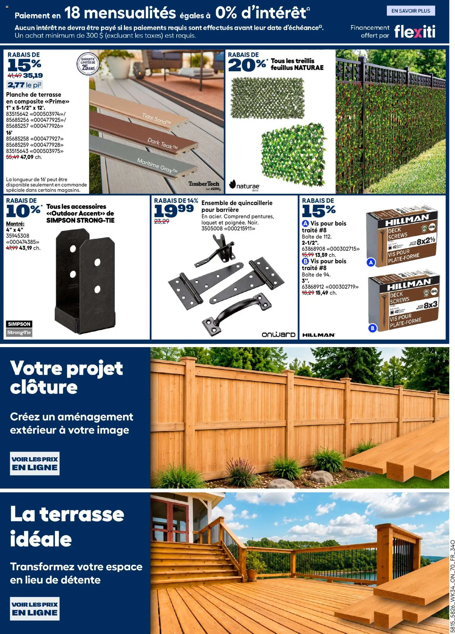 Rona flyer valid from Sep 17, 2026 | Page: 13