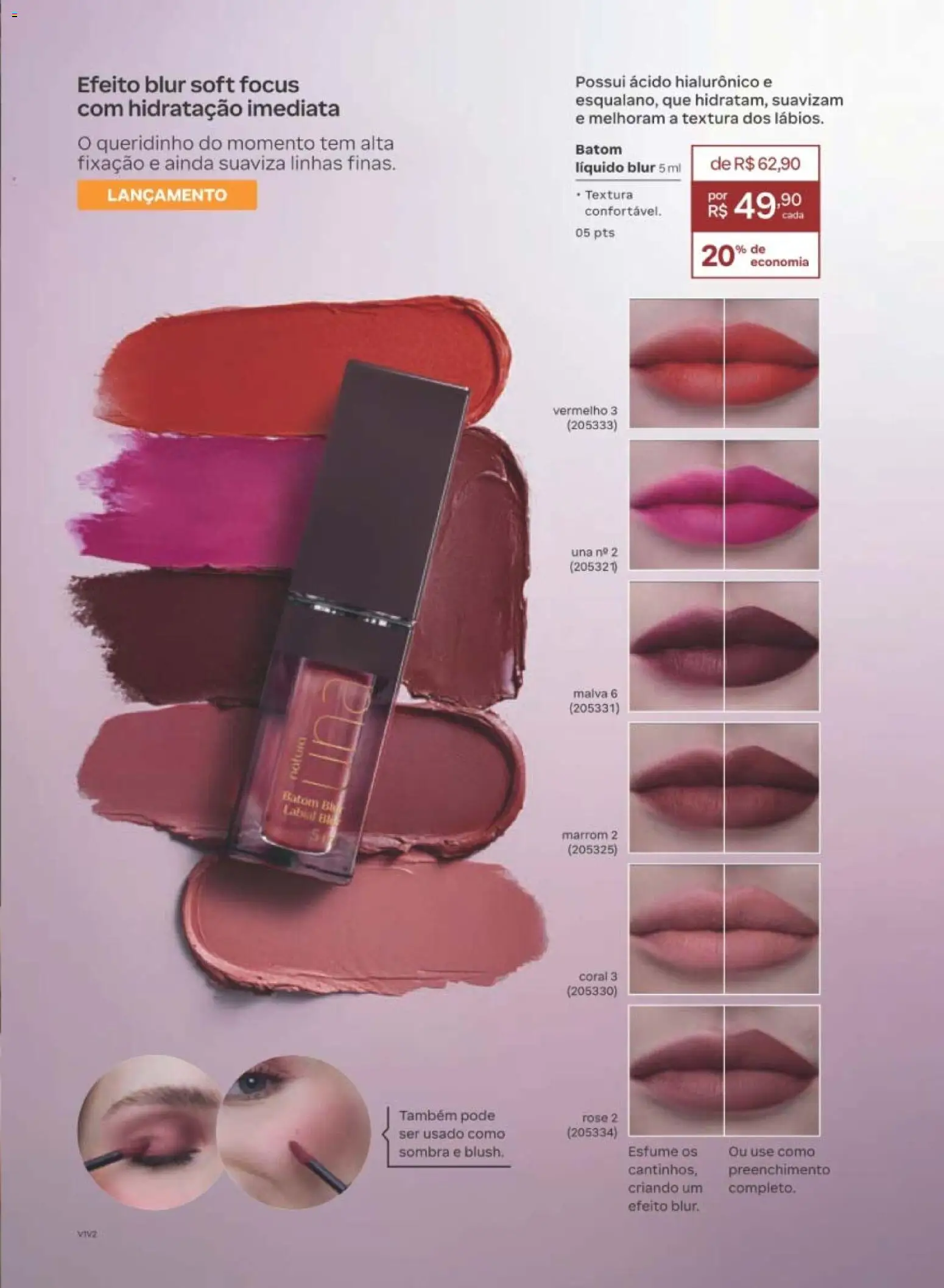 Natura Folheto - válido de 01/09/2026 | Página: 69 | Produtos: Batom
