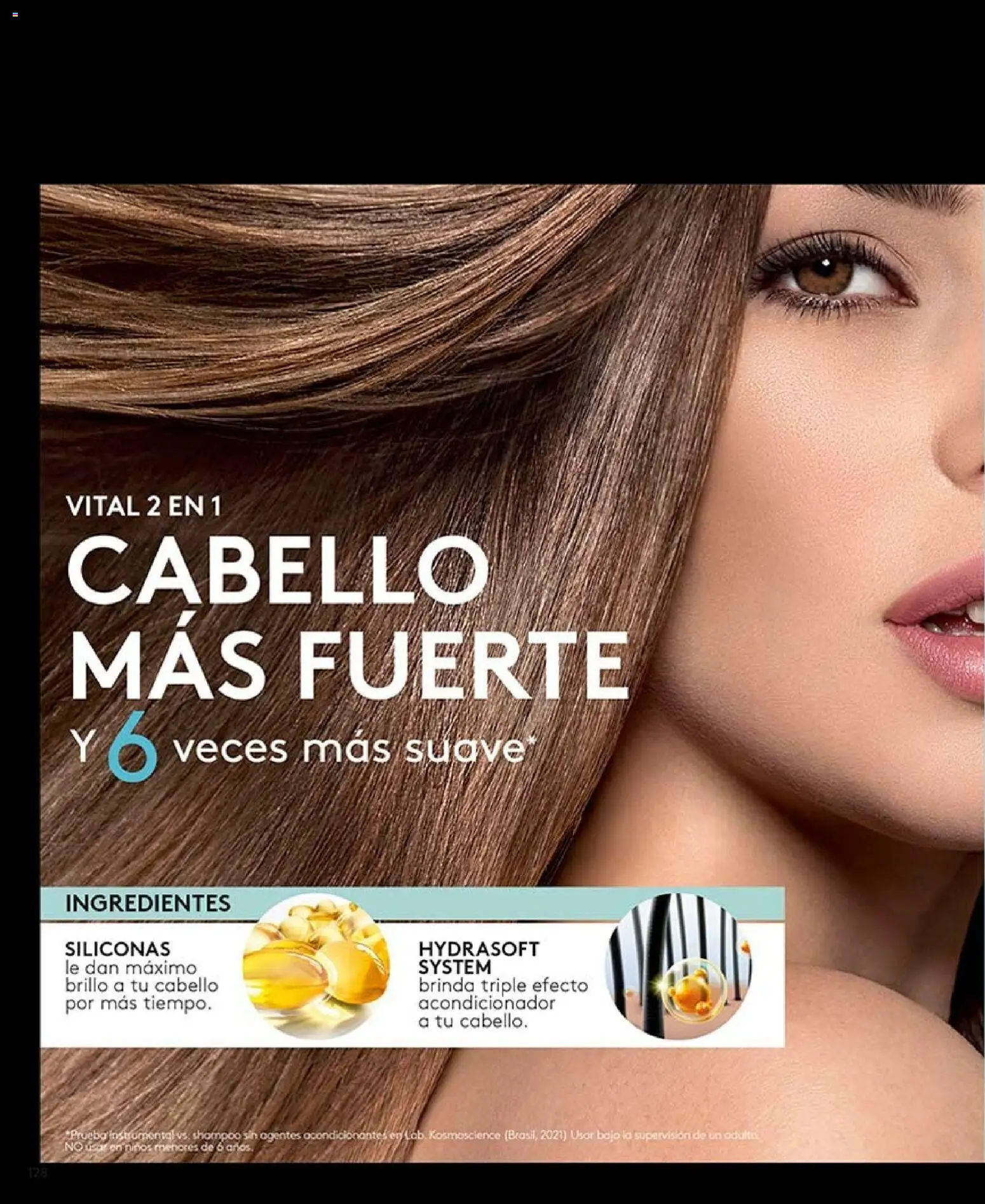 Catálogo Ésika válido desde 20/06/2026 | Página: 128 | Productos: Shampoo, Acondicionador