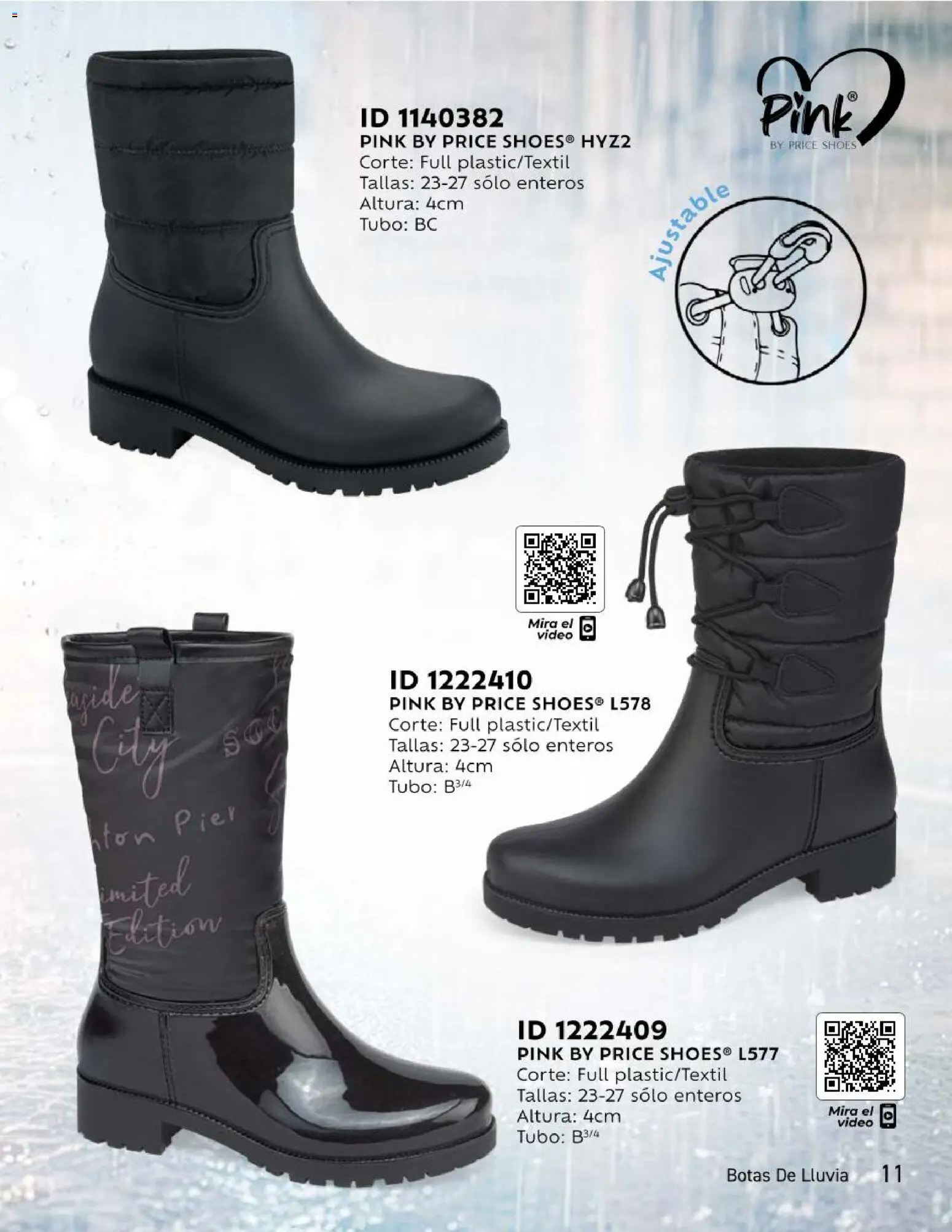 Nuevas ofertas de Price Shoes válidas en toda la República Mexicana desde el 22.05.2026. ¡Encuentra las mejores ofertas en Price Shoes catálogo Botas! | Página: 11 | Productos: Botas, Video
