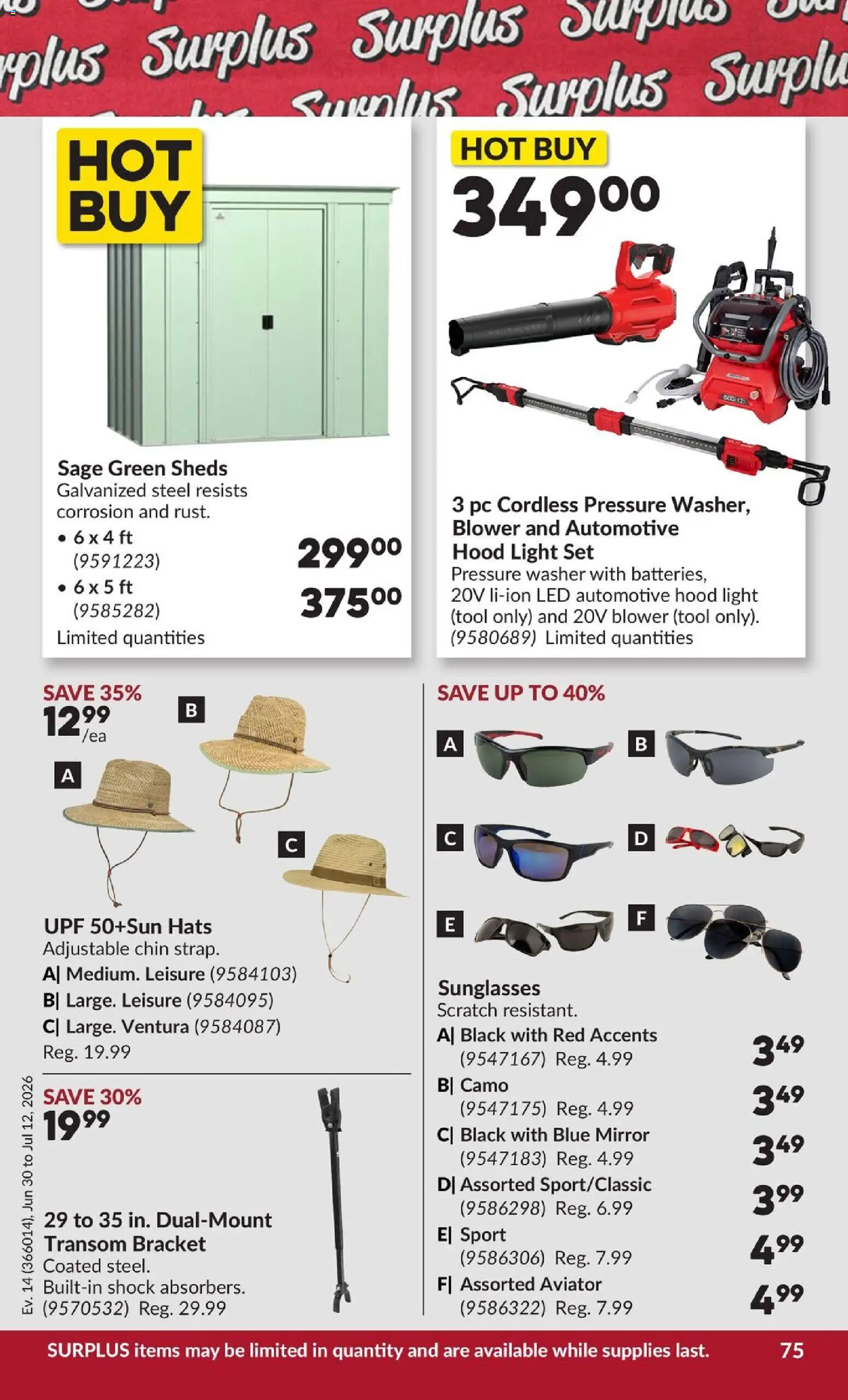Princess Auto flyer valid from Jun 30, 2026 | Page: 80 | Products: PC, Mirror