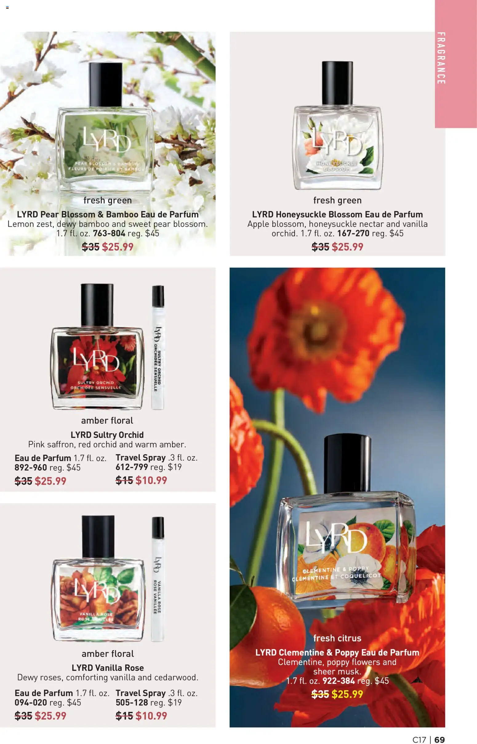 Avon Brochure - valid from 08/12/2026 | Page: 69 | Products: Orchid, Lemon, Flowers, Pear
