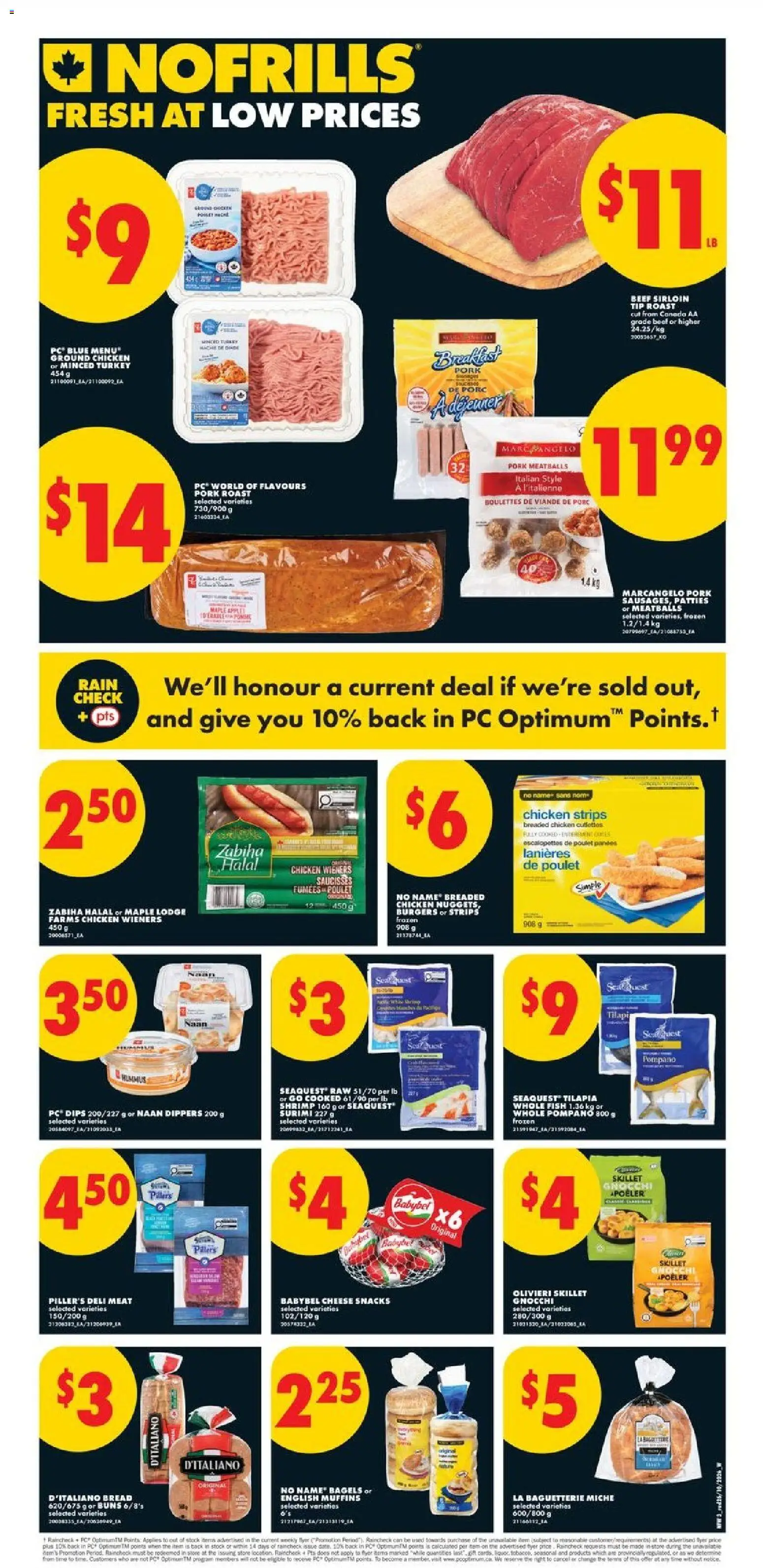 No Frills flyer valid from Oct 29, 2026 | Page: 3