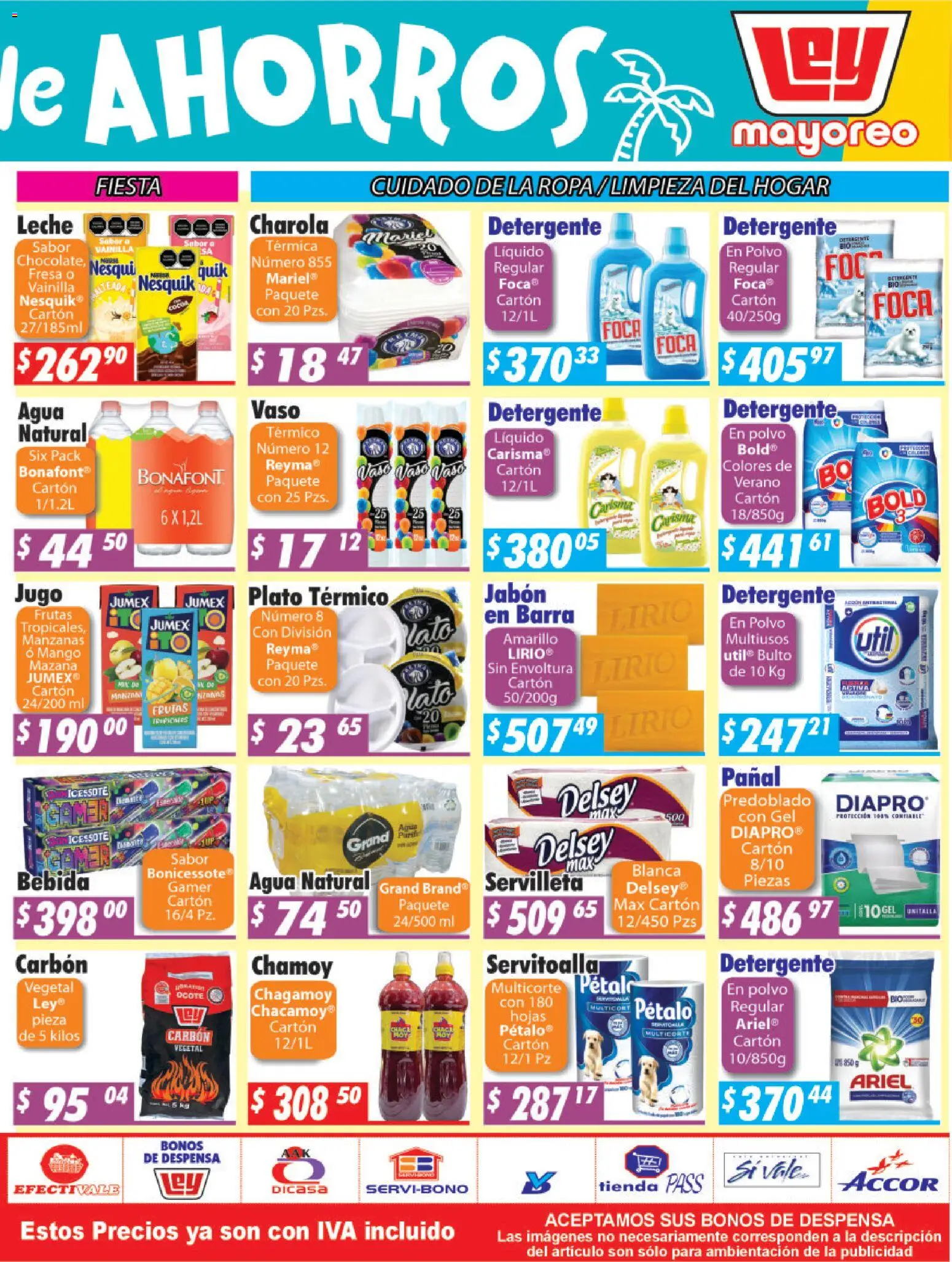 Nuevas ofertas de Casa Ley válidas en toda la República Mexicana desde el 31/08/2026. ¡Encuentra las mejores ofertas en Casa Ley folleto Nogales! | Página: 6 | Productos: Leche, Mango, Manzanas, Jabón
