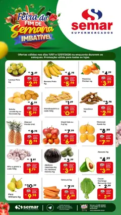 Semar Supermercado ofertas FDS - Pré-Visualização do folheto da loja Semar Supermercado, válido de 11/07/2026