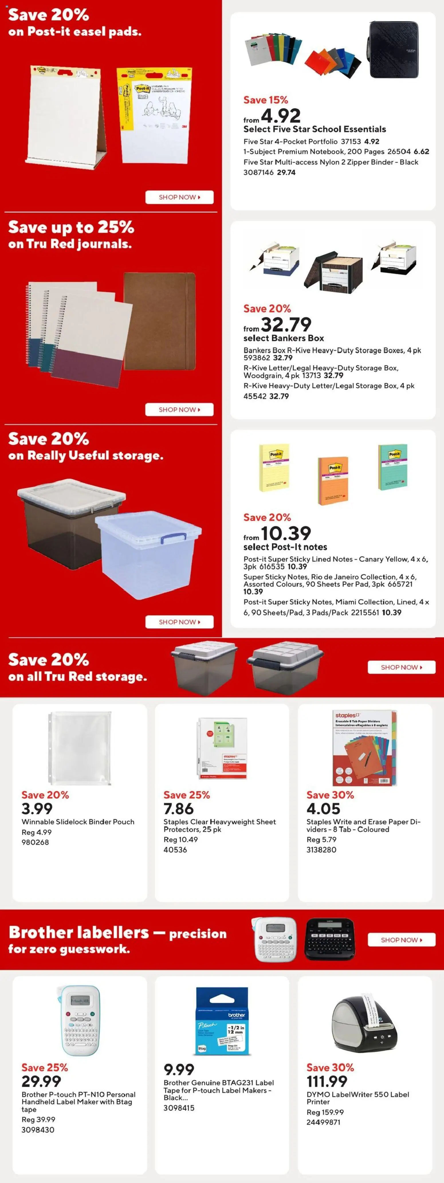 Staples flyer valid from Sep 18, 2026 | Page: 15