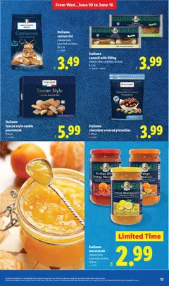 Preview of Lidl weekly ads valid from 10.06.2026 | Page: 13 | Products: Chocolate, Bag