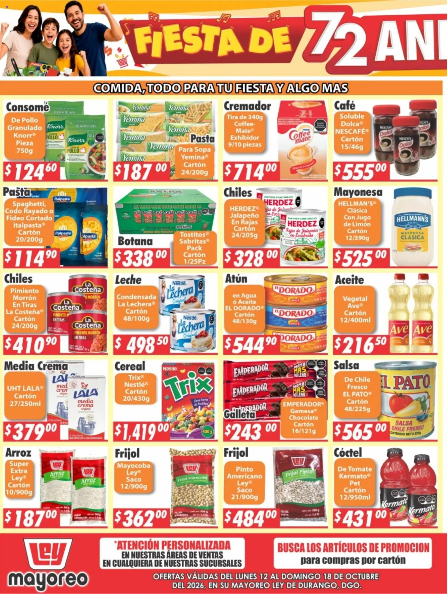Nuevas ofertas de Casa Ley válidas en toda la República Mexicana desde el 12/10/2026. ¡Encuentra las mejores ofertas en Casa Ley folleto! | Página: 5