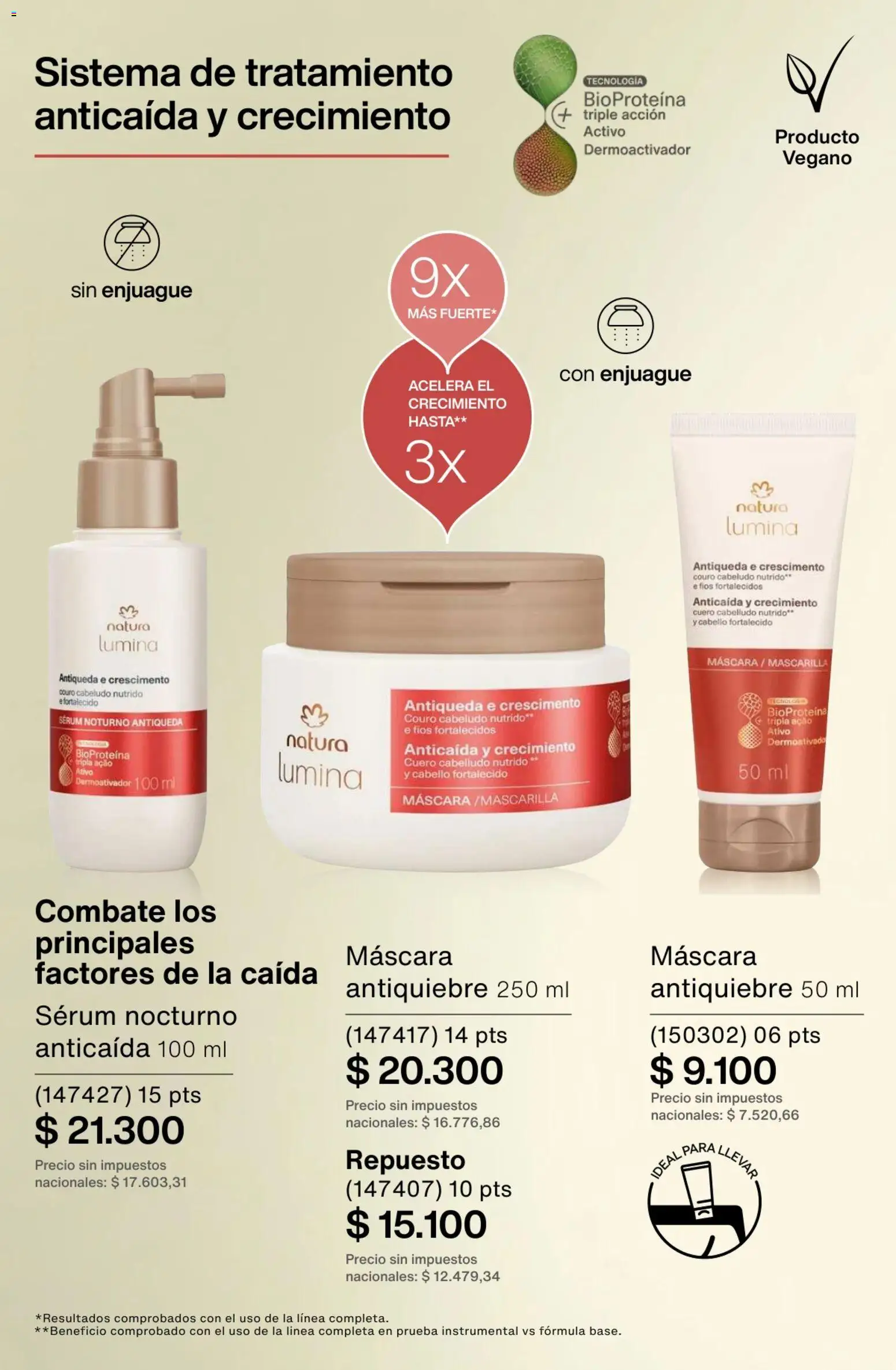 Catálogo Natura Ciclo 3 │ válido desde el 09/02/2026 | Página: 239 | Productos: Mascarilla, Serum, Máscara