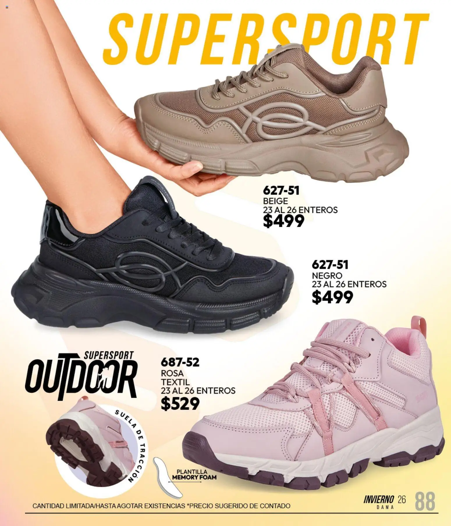 Nuevas ofertas de Cklass válidas en toda la República Mexicana desde el 11/09/2026. ¡Encuentra las mejores ofertas en Cklass catálogo Sportbrands Dama Invierno! | Página: 105