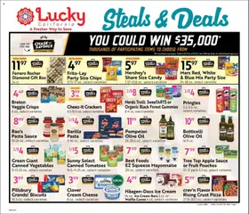 Preview of Lucky Supermarkets weekly ads valid from 22.04.2026