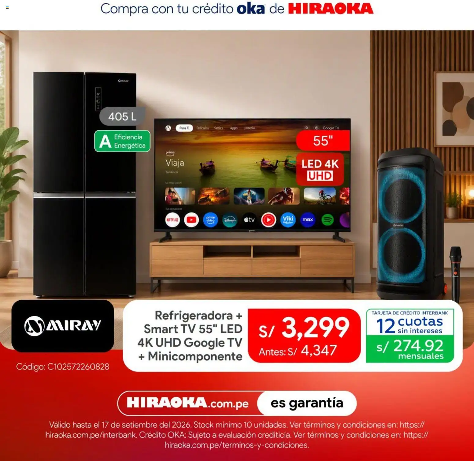 Catálogo Hiraoka válido desde 15/09/2026 | Página: 6
