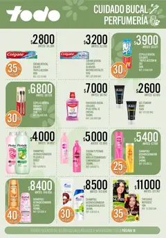 Vista previa Supermercados TODO - Ofertas válido desde el 02.06.2026 | Página: 18 | Productos: Cepillo, Acondicionador, Enjuague bucal, Crema