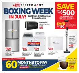 Preview of Tepperman's weekly flyer / circulaire from shop Tepperman's valid from Jul 24, 2026 | Page: 9