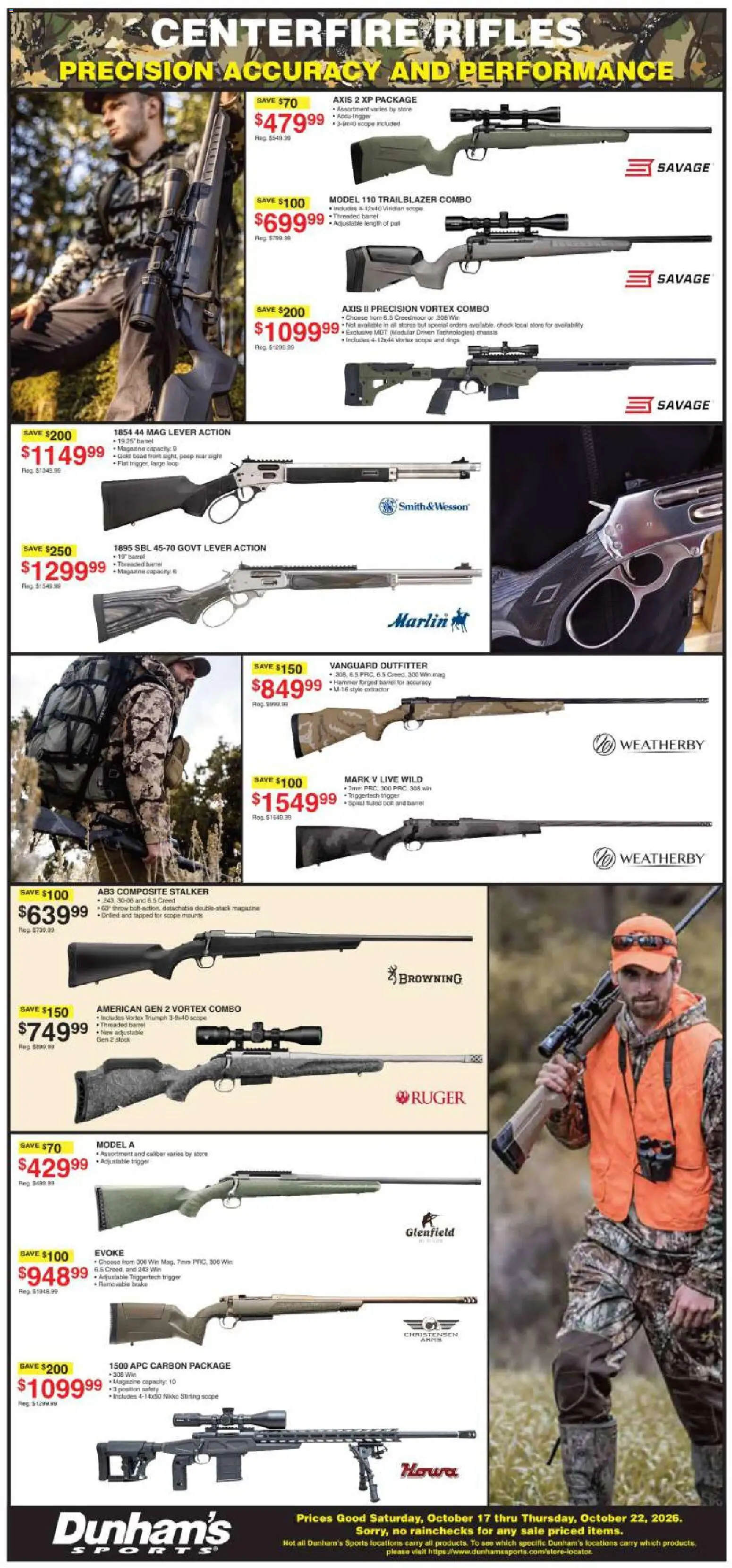 Dunham's Sports Weekly Ad - valid from 10/16/2026 | Page: 3