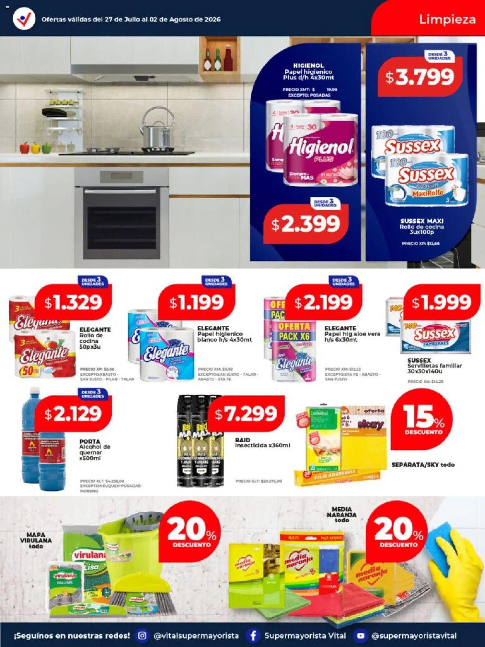 Vital - Ofertas │ válido desde el 27/07/2026 | Página: 9