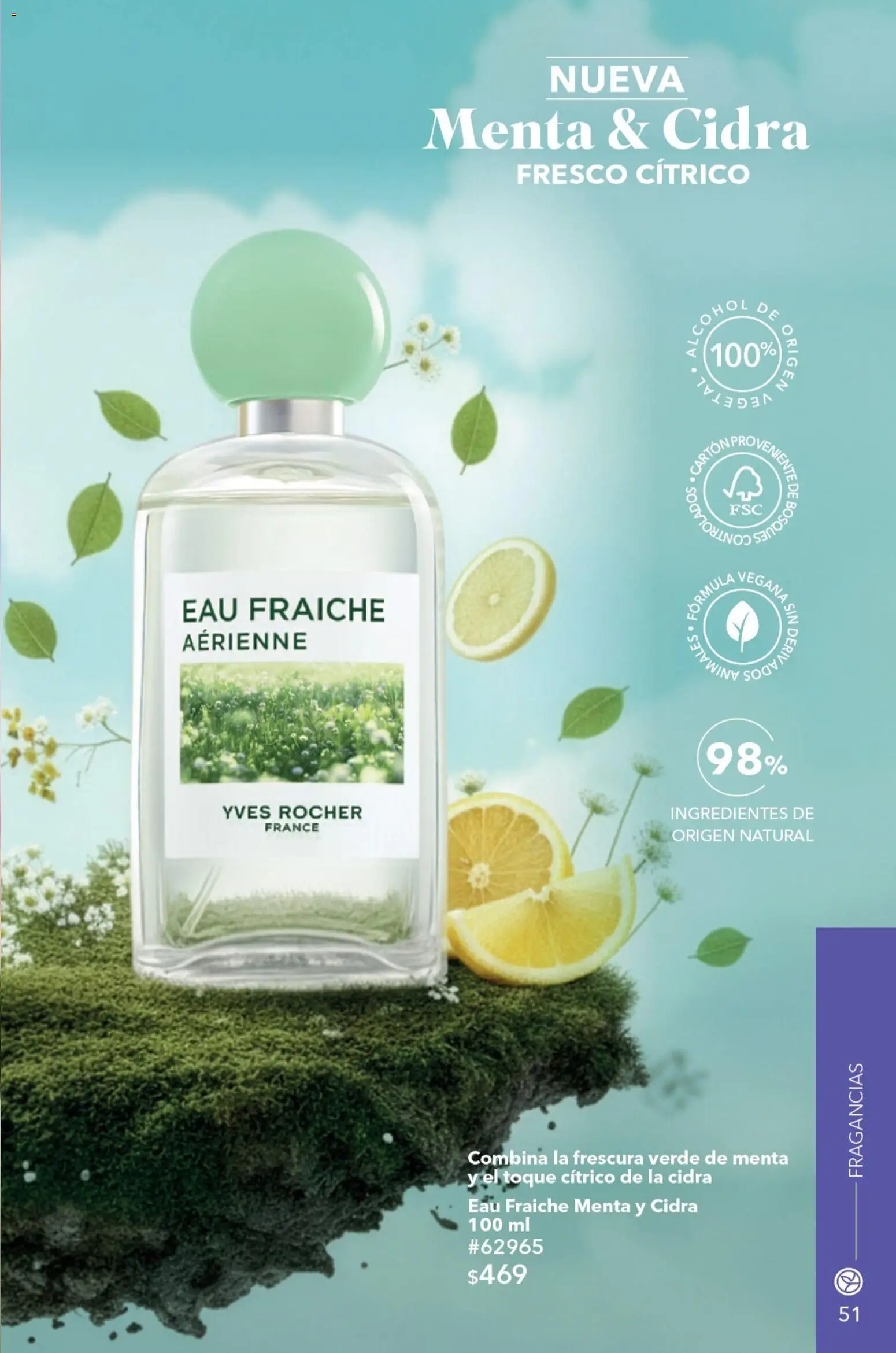 Nuevas ofertas de Yves Rocher válidas en toda la República Mexicana desde el 23.06.2026. ¡Encuentra las mejores ofertas en Yves Rocher campaña 9 2026! | Página: 55