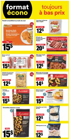 Preview of Super C weekly flyer / circulaire from shop Super C valid from Jul 30, 2026 | Page: 14 | Products: Fish, Oven, Cheese, Chicken