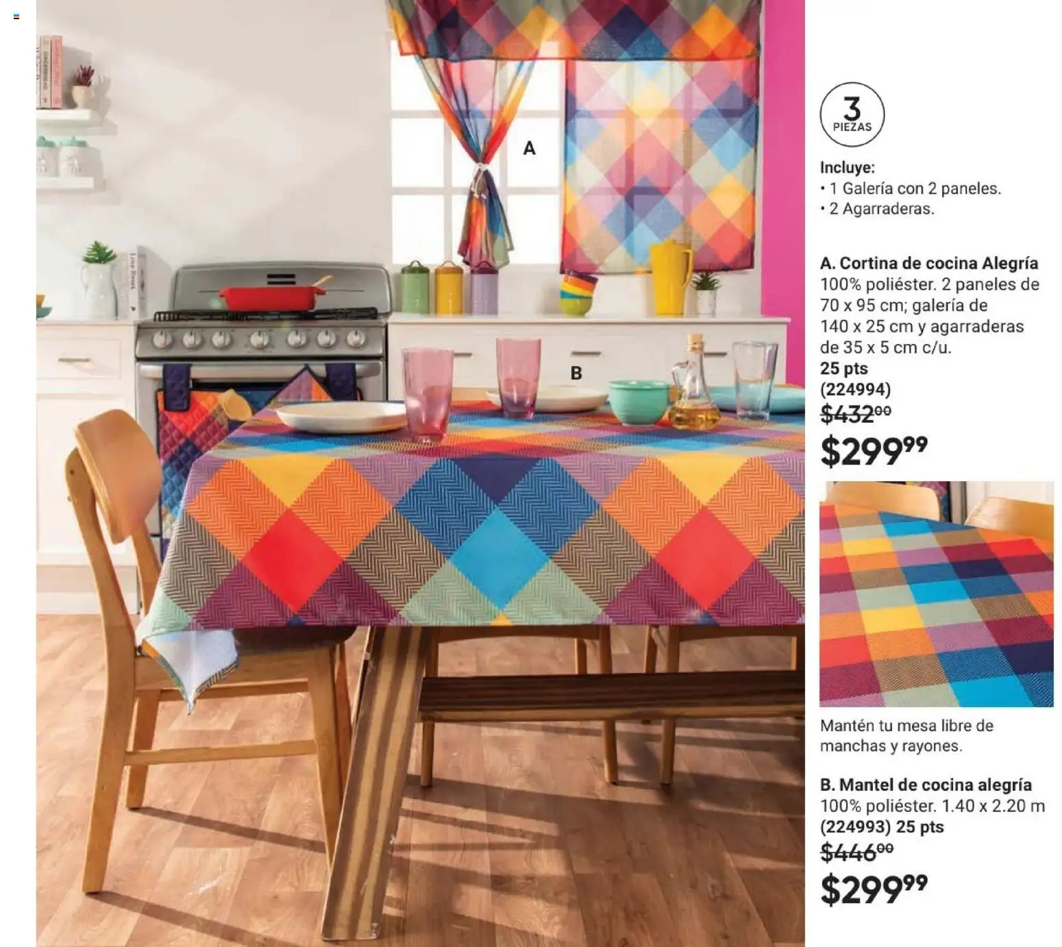 Nuevas ofertas de AVON válidas en toda la República Mexicana desde el 08.05.2026. ¡Encuentra las mejores ofertas en AVON Casa & Estilo 8 2026! | Página: 71 | Productos: Mantel, Cocina, Mesa