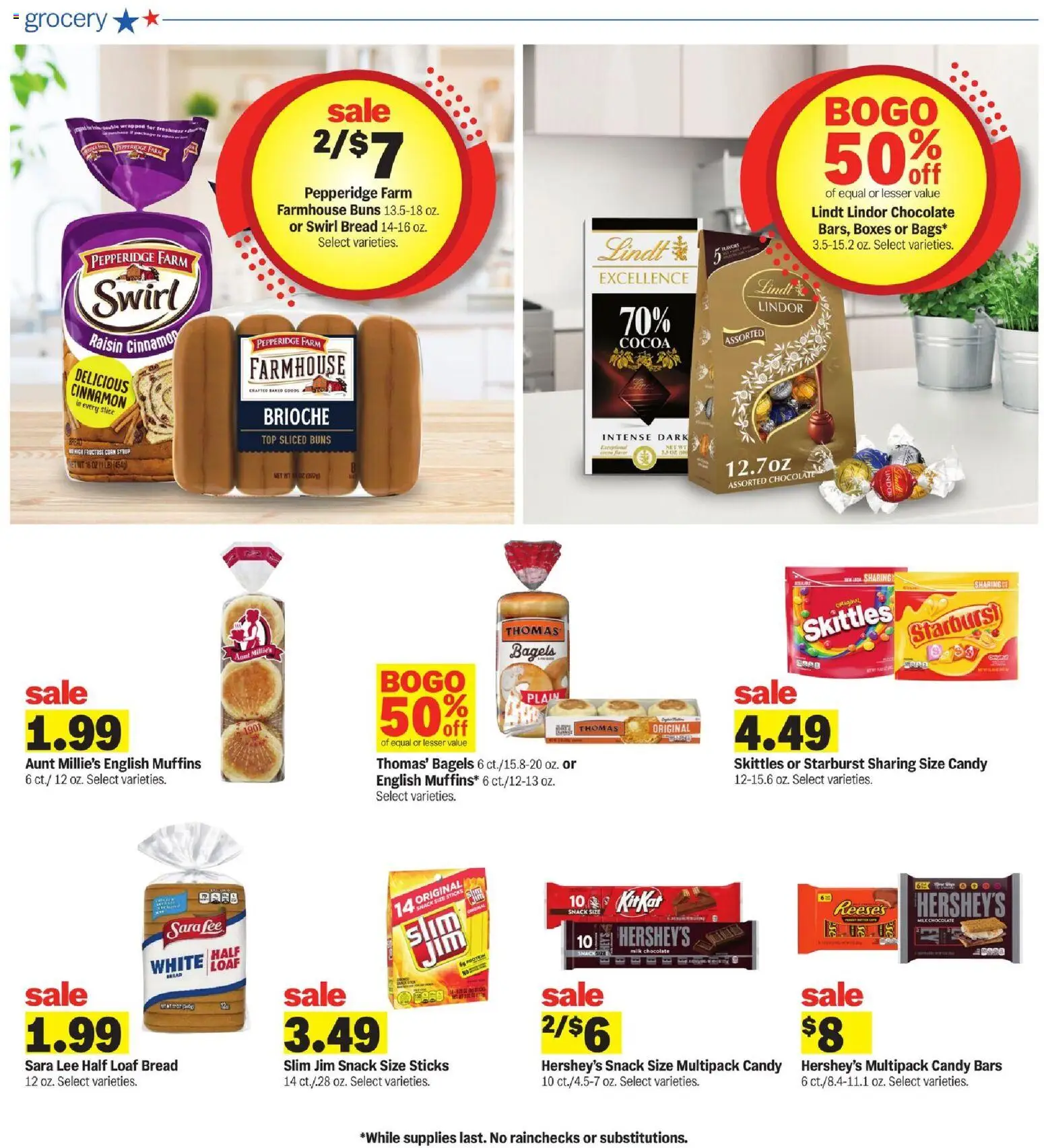 Meijer Weekly Ad - valid from 08/05/2026 | Page: 12 | Products: Corn, Milk, Bread, Chocolate