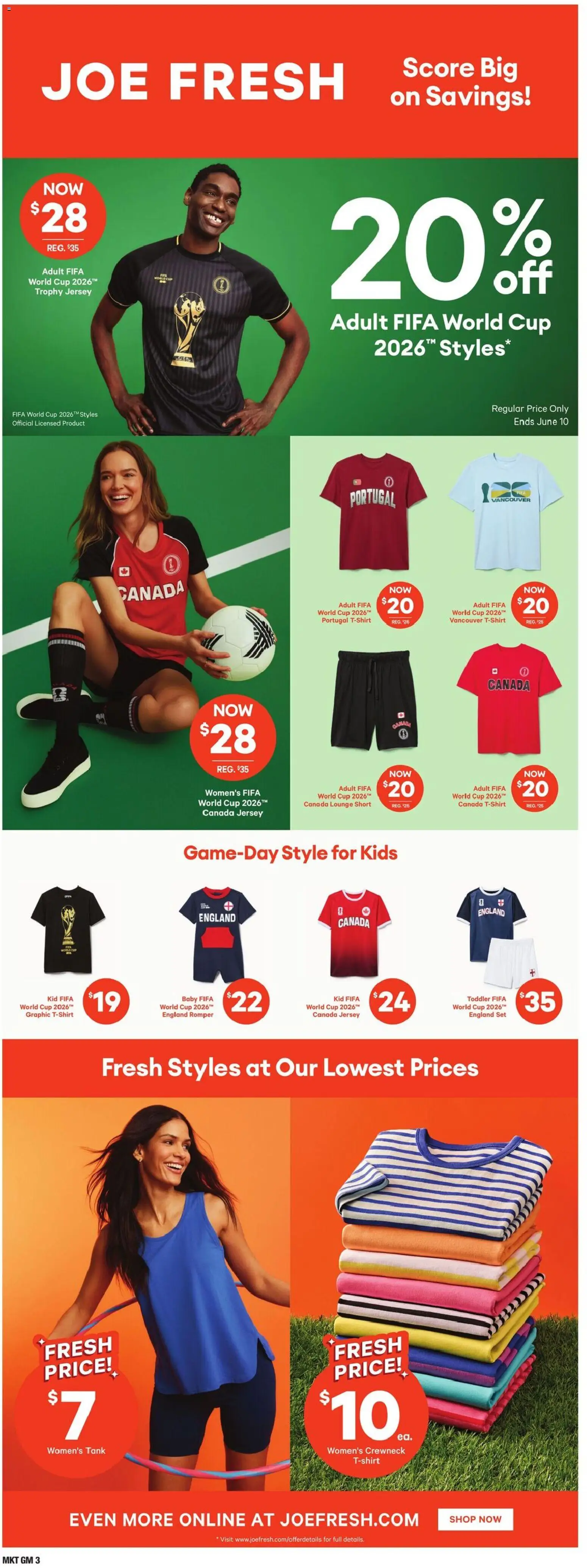 Loblaws flyer valid from 04.06.2026 | Page: 17 | Products: Tshirt
