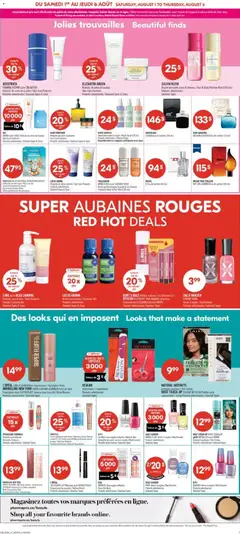 Preview of Pharmaprix weekly flyer / circulaire from shop Pharmaprix valid from Jul 31, 2026 | Page: 10