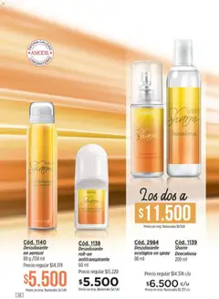 Vista previa Catálogo Amodil Campaña 9 válido desde el 05.05.2026 | Página: 58 | Productos: Desodorante, Antitranspirante