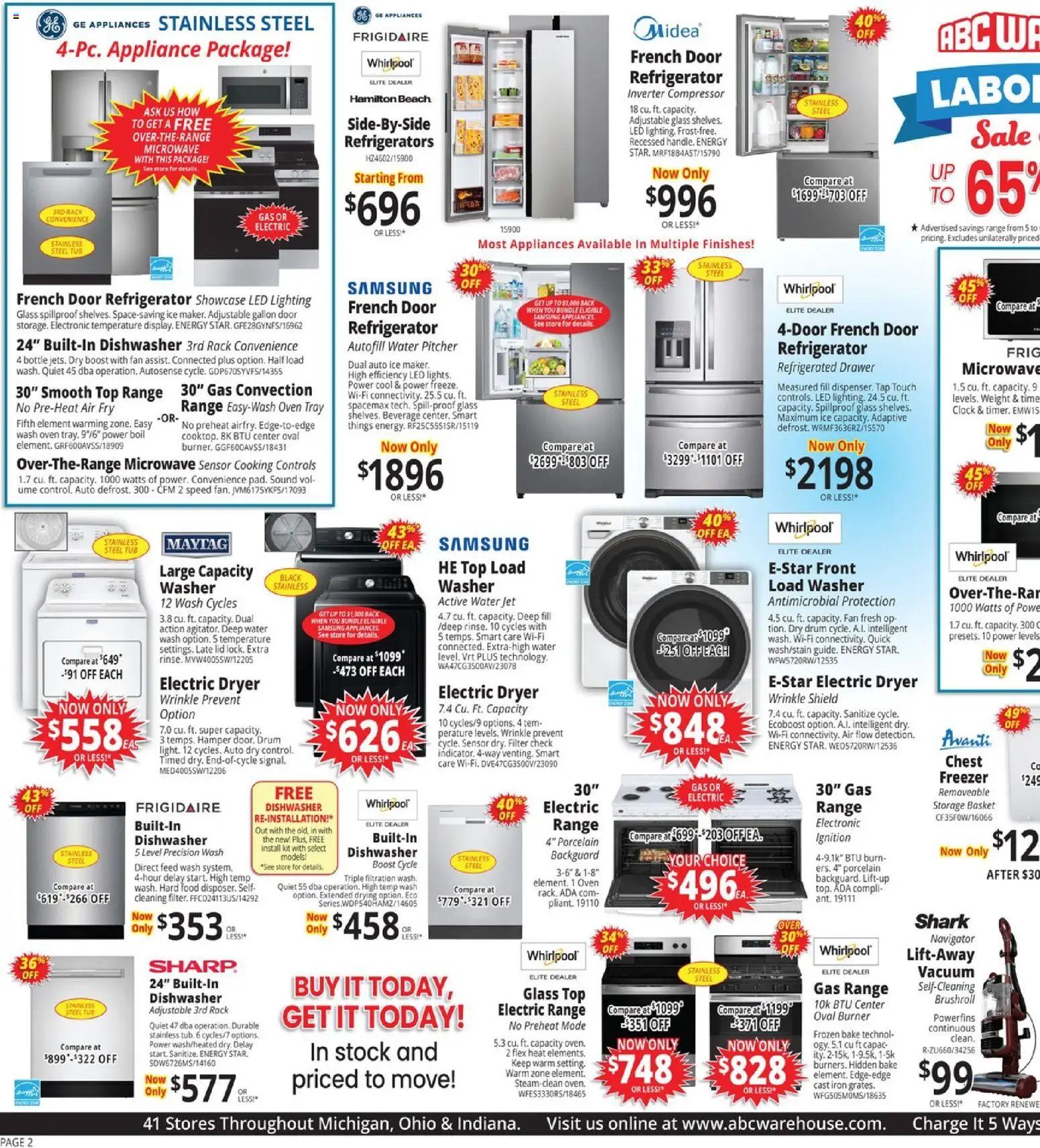 ABC Warehouse Weekly Ad - valid from 08/16/2026 | Page: 2