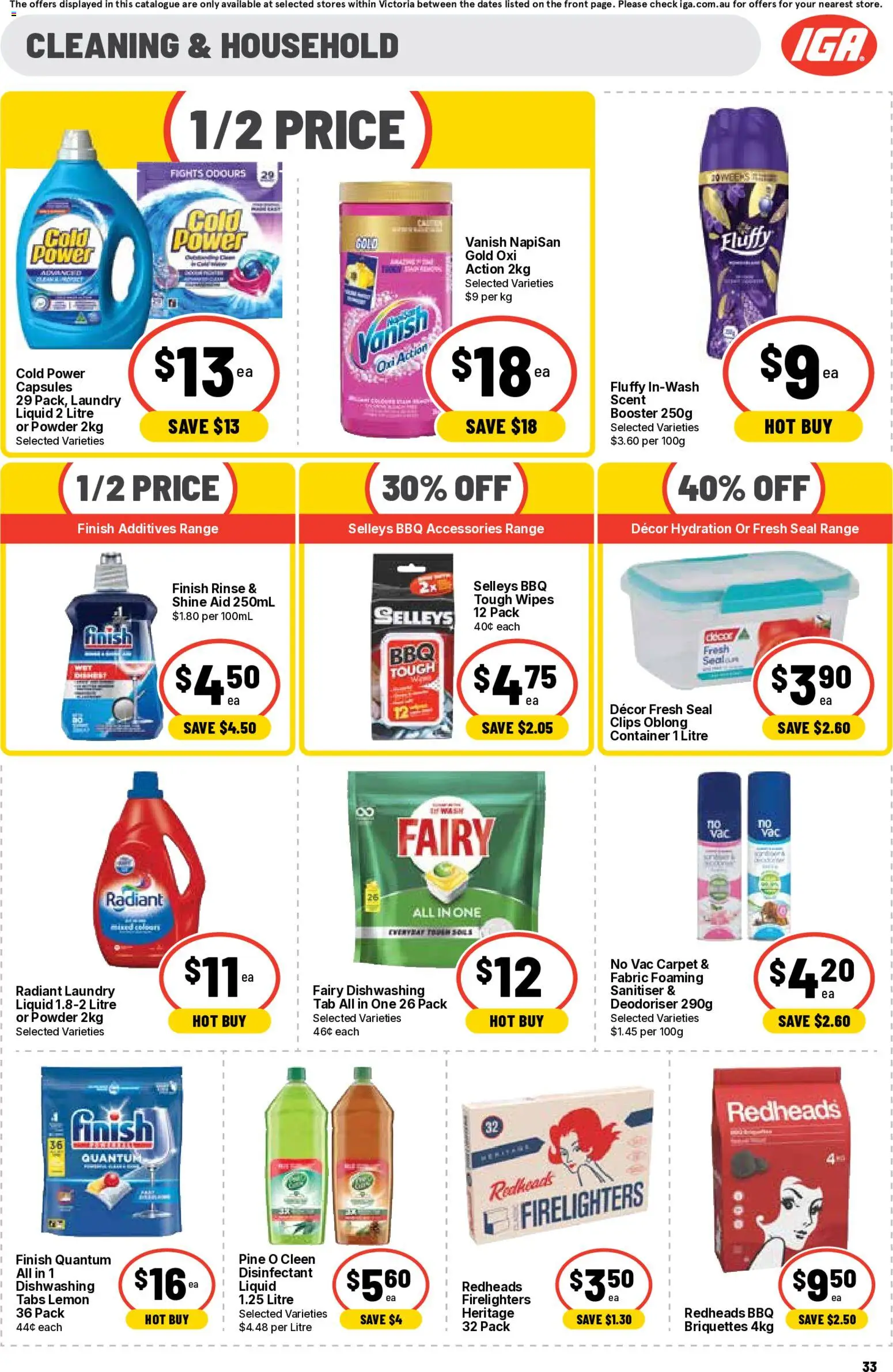 Ritchies catalogue - valid from 02/09/2026 | Page: 33 | Products: Decor, Household, Capsules, Clips