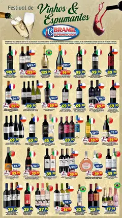 Bramil Supermercados ofertas Vinhos e Espumantes - Pré-Visualização do folheto da loja Bramil Supermercados, válido de 06/07/2026